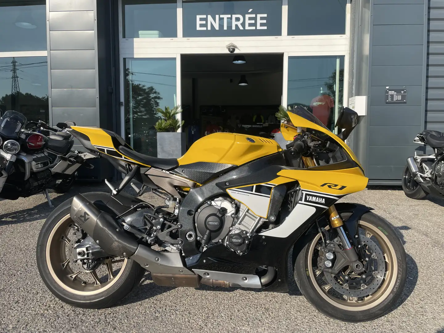 Yamaha YZF 1000 Jaune - 1