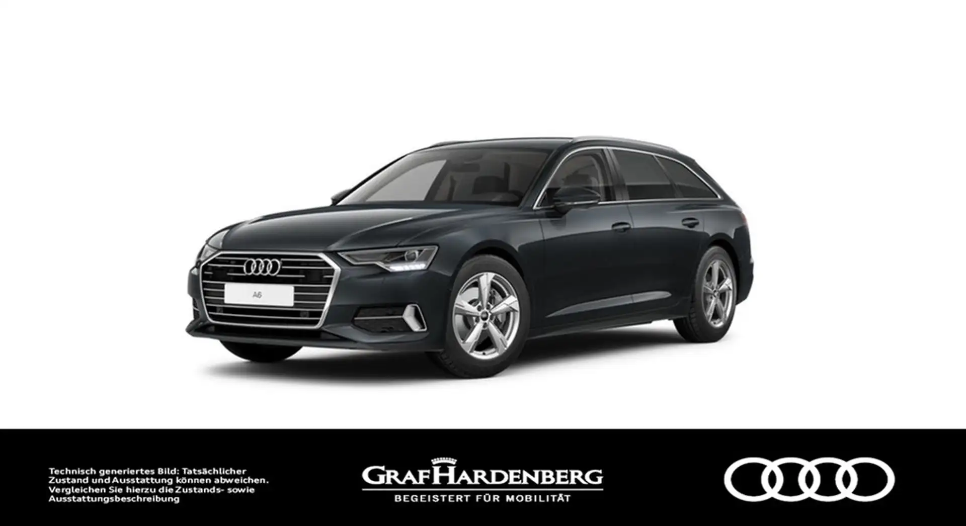 Audi A6 Avant 40 TDI quattro . LED Navi ACC AHK SHZ Grau - 1