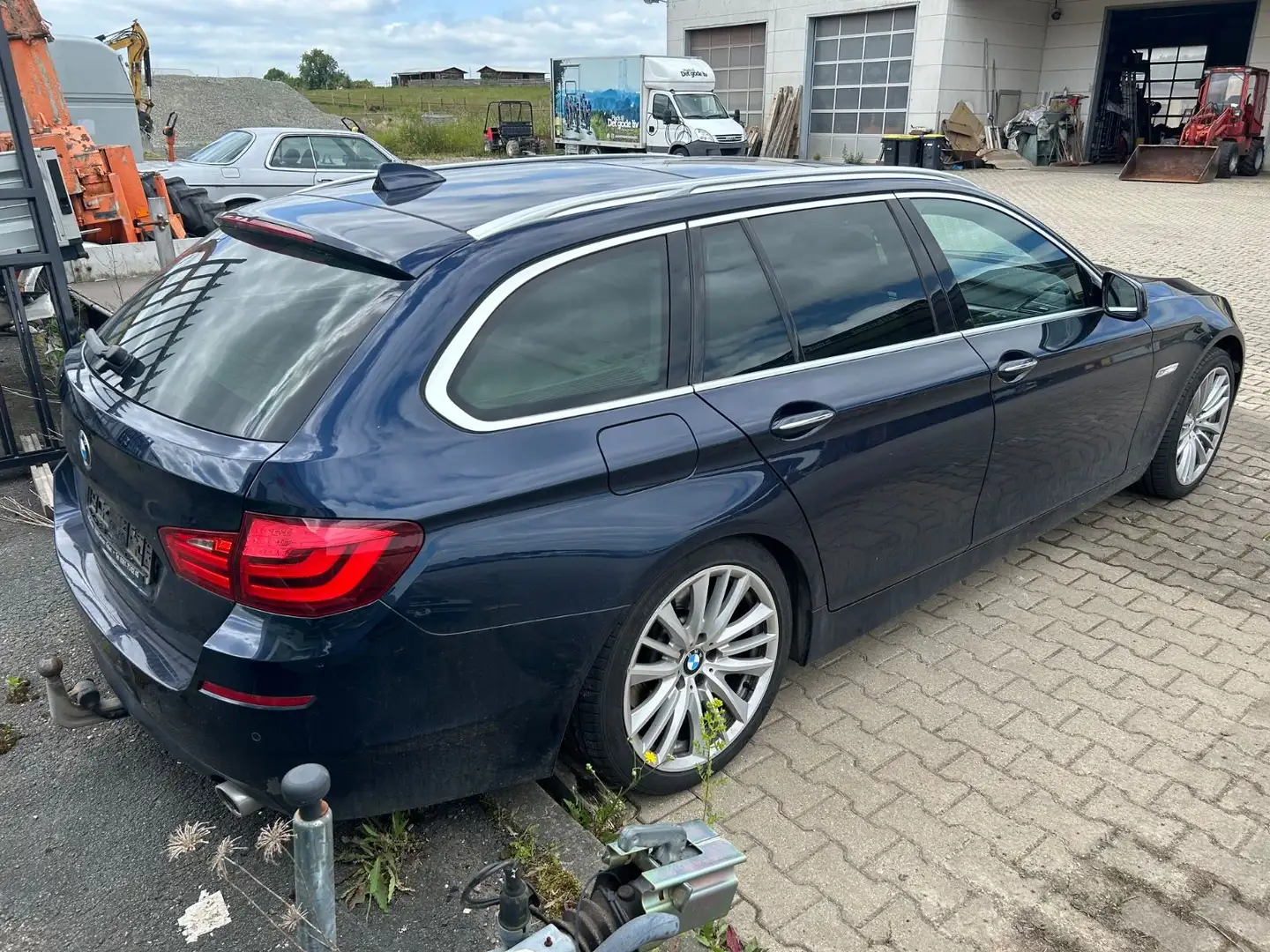 BMW 535 5 Touring 535 d Xenon, Navi, Leder, Blue - 2