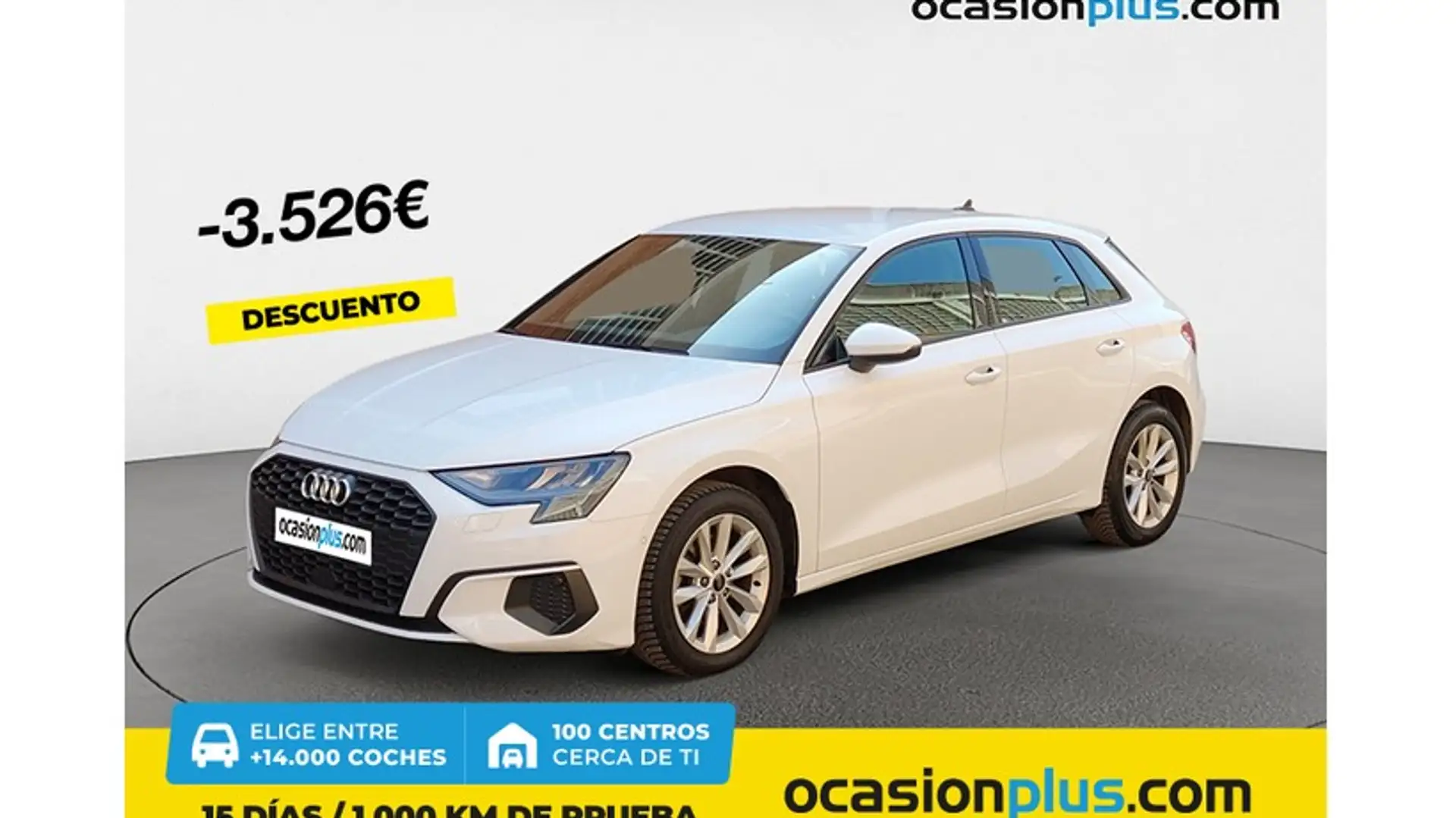 Audi A3 Sportback 30 TFSI S tronic Blanc - 1