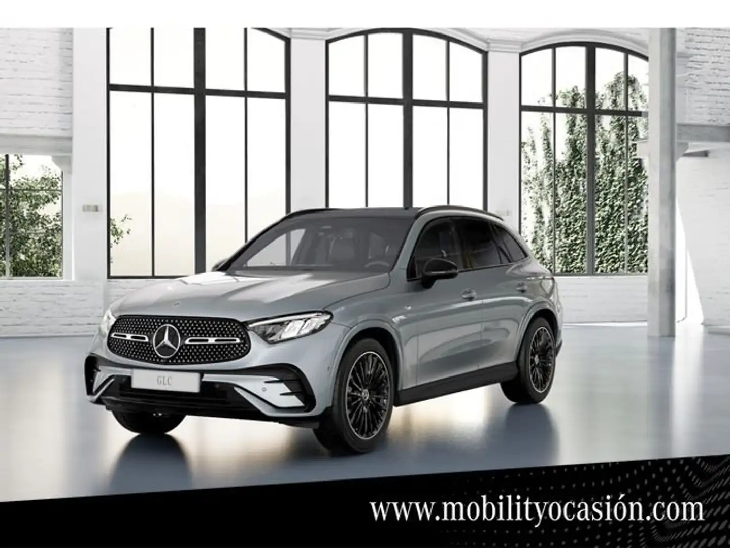 Mercedes-Benz GLC 300 de 4matic amg line Plateado - 1