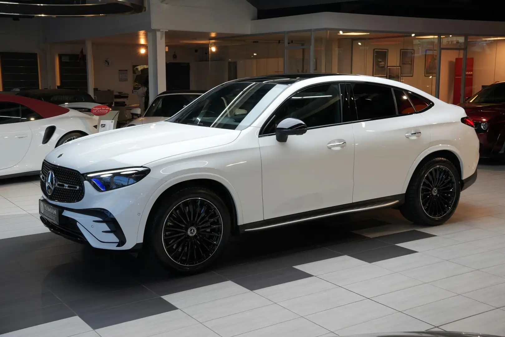 Mercedes-Benz GLC 220 d 4M Coupe AMG*Pano*360°Burm*Distronic* Alb - 2
