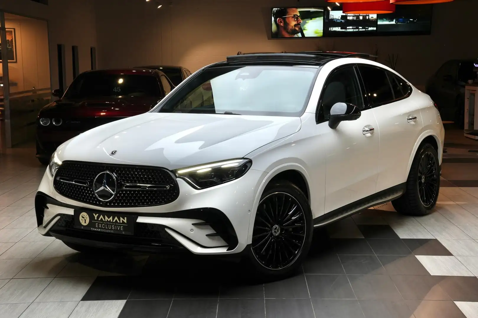Mercedes-Benz GLC 220 d 4M Coupe AMG*Pano*360°Burm*Distronic* Alb - 1