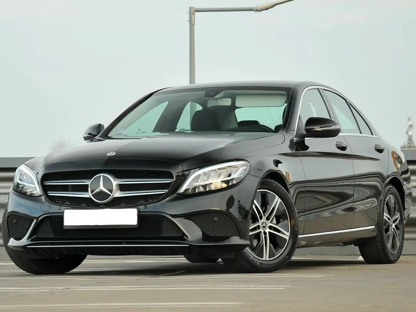 Mercedes-Benz C 180 C 180 Exclusive auto 9m Nero - 1