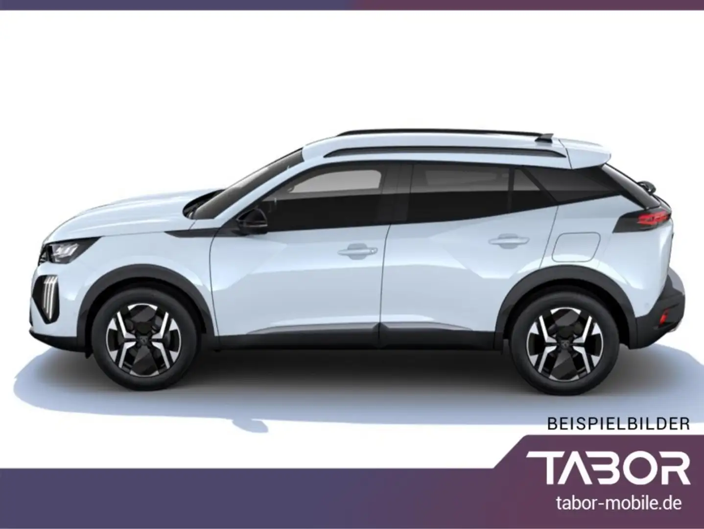Peugeot 2008 MHEV 145 DSC6 Allure Nav Keyl ACC 360° SHZ Weiß - 2
