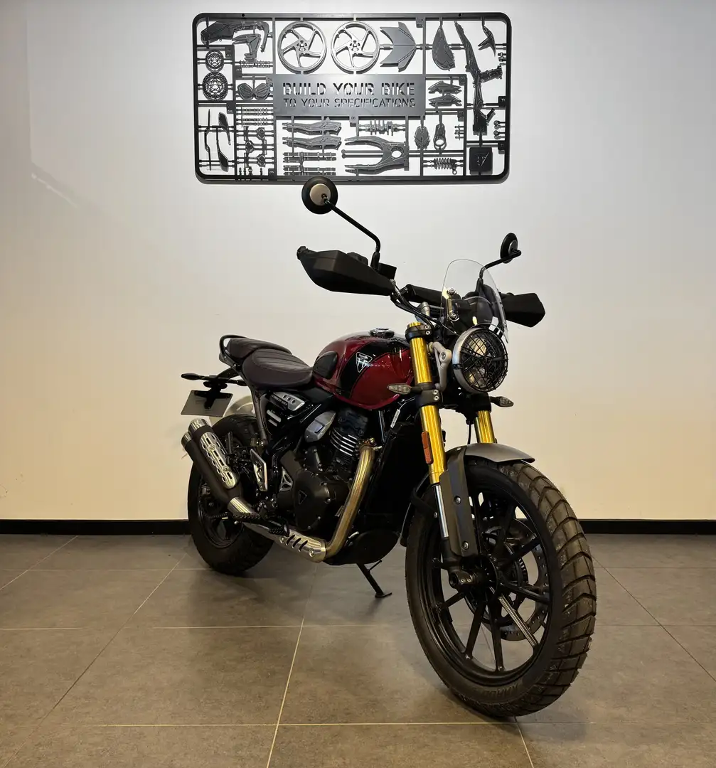Triumph Scrambler 400 X Rot - 2