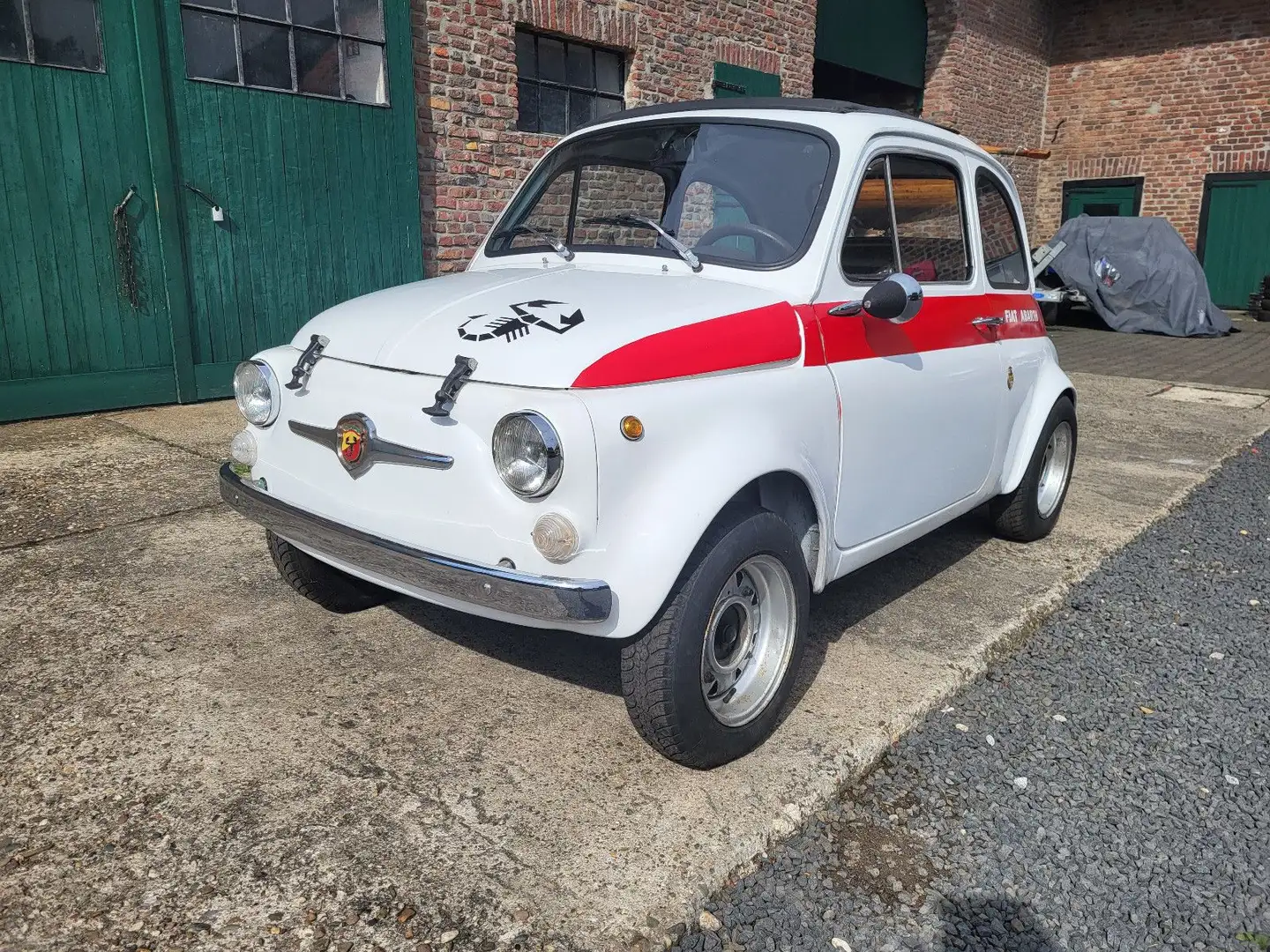 Fiat 500 Abarth 695 595 Replica breit 500 Blanco - 2