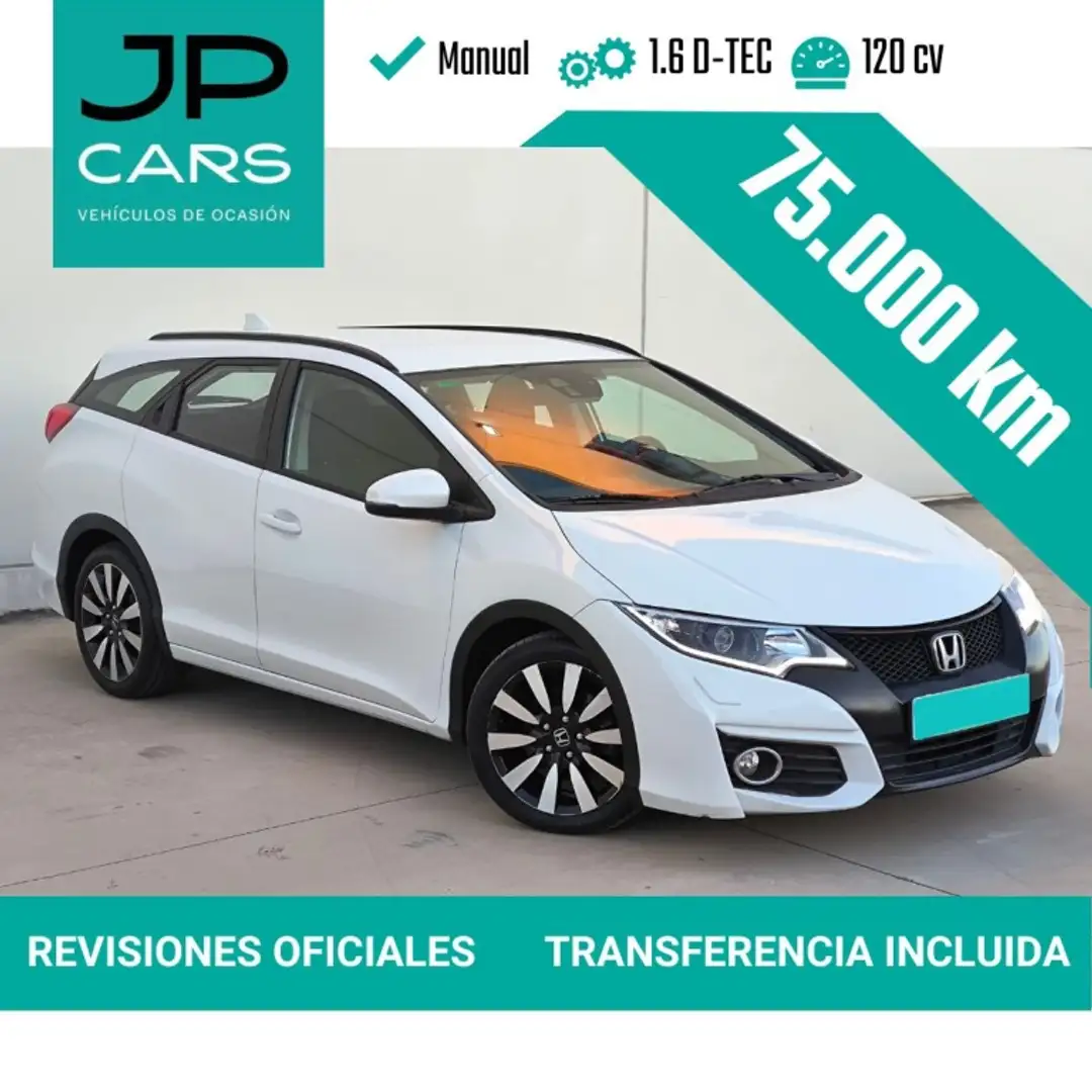 Honda Civic Tourer 1.6 i-DTEC Elegance - 1