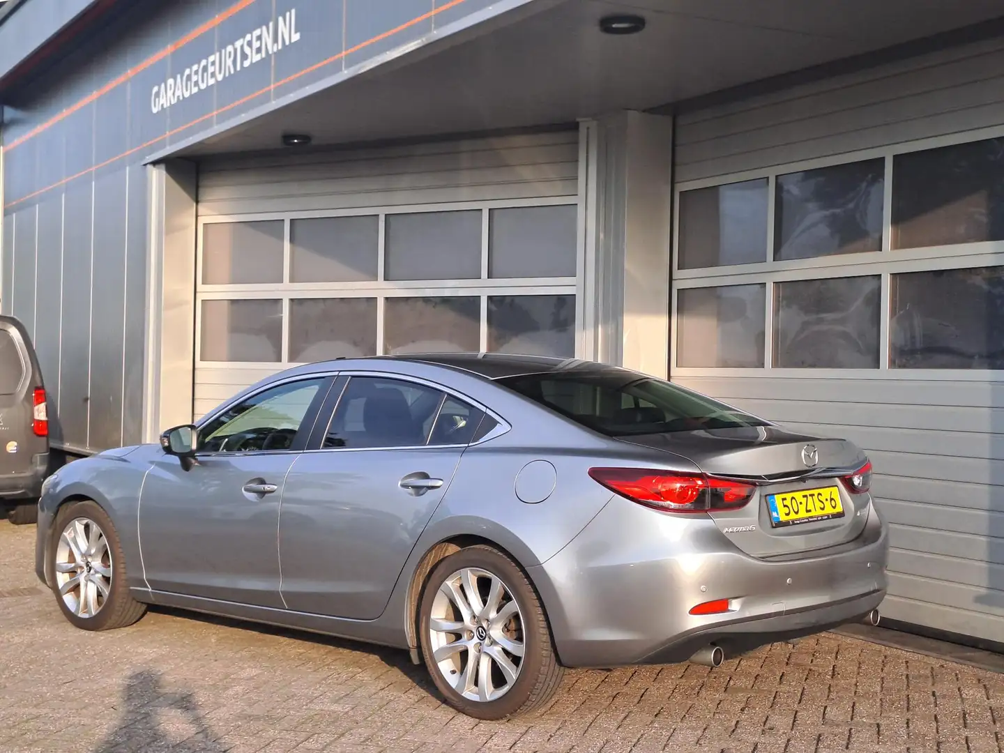 Mazda 6 2.5 GT-M, Schuif/Kantel Dak, Volleder, Memory, Afn Šedá - 2