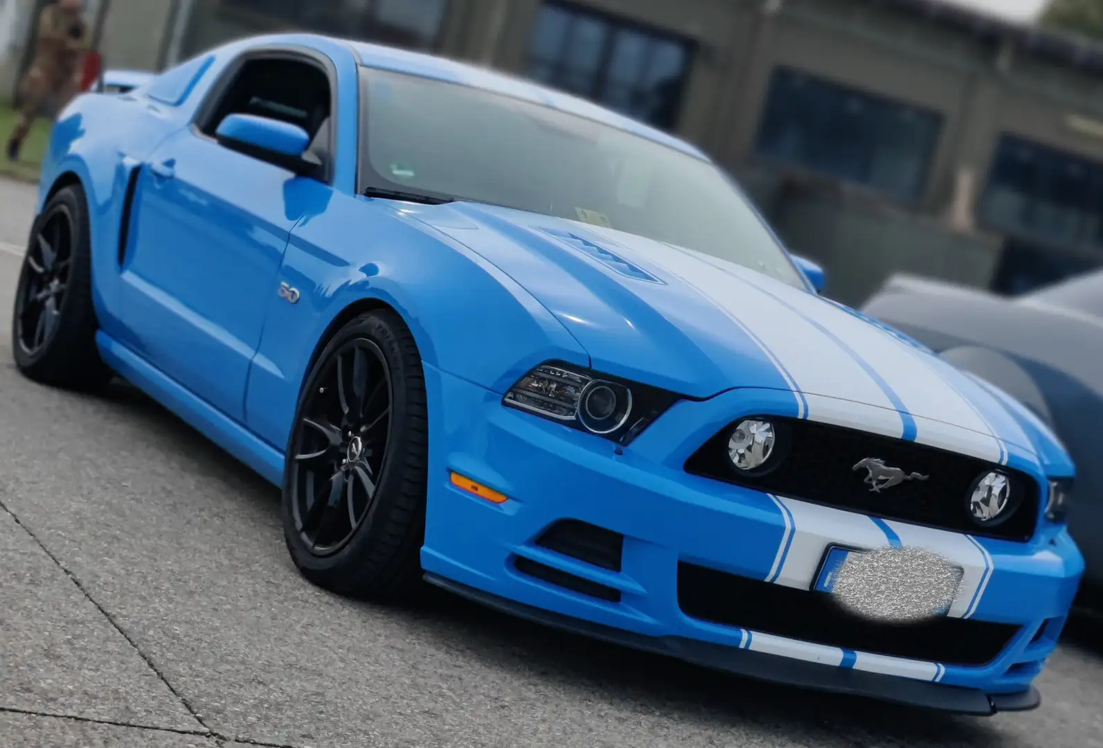 Ford Mustang v8 5l Blu/Azzurro - 1
