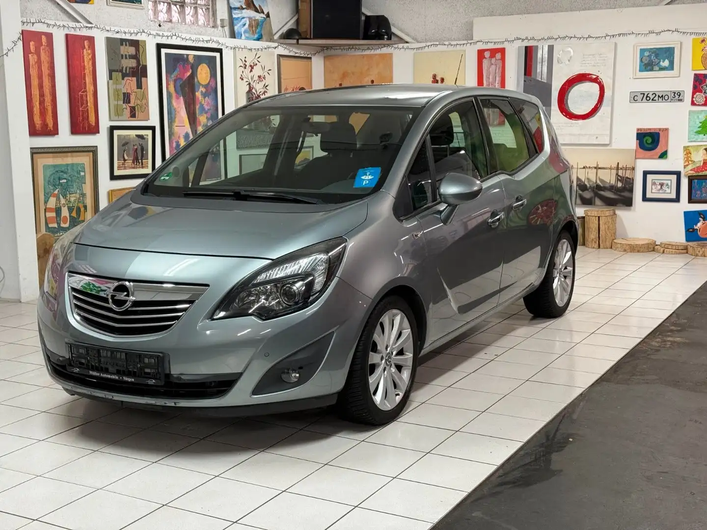 Opel Meriva B Innovation Automatik SzHz Silber - 1