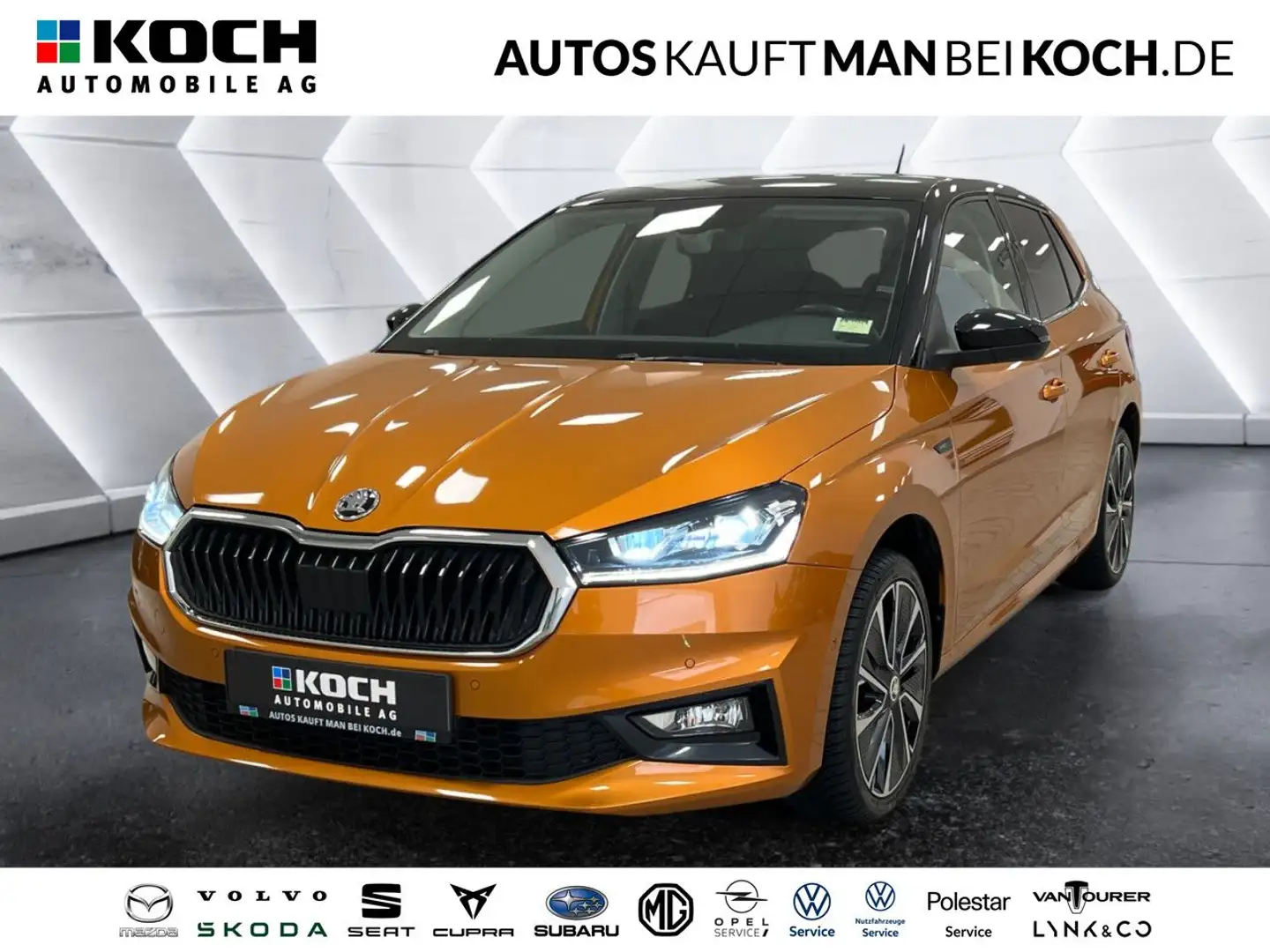 Skoda Fabia 1.0TSI DSG FIRST EDITION PARKL LED 4SEASON Orange - 1
