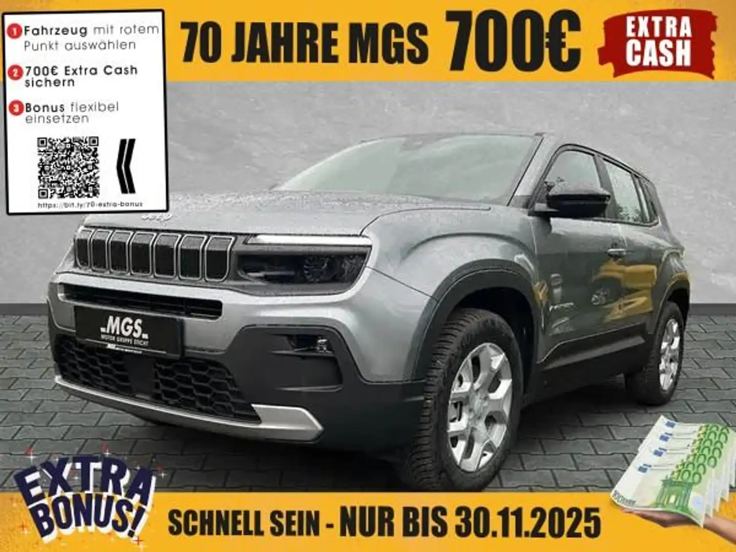 Jeep Avenger Altitude Electric DAB #ANDROID Gris - 1