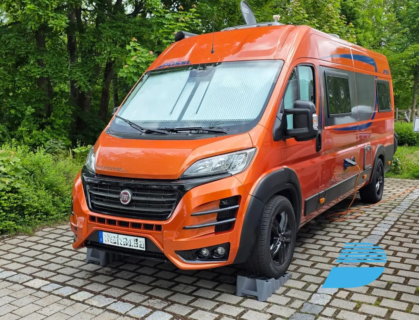 Pössl Summit 640 Fiat 148 PS absolute Vollausstattung Orange - 1