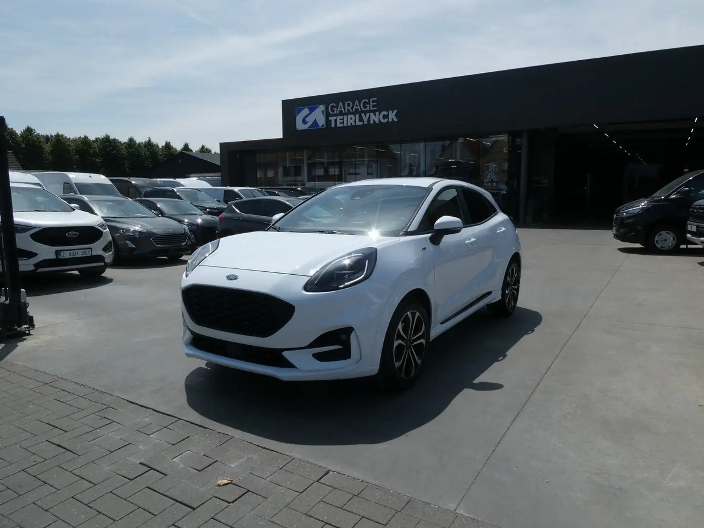 Ford Puma ST-line 1.0 i MHEV 125pk '23 85000km (50574) Blanc - 1