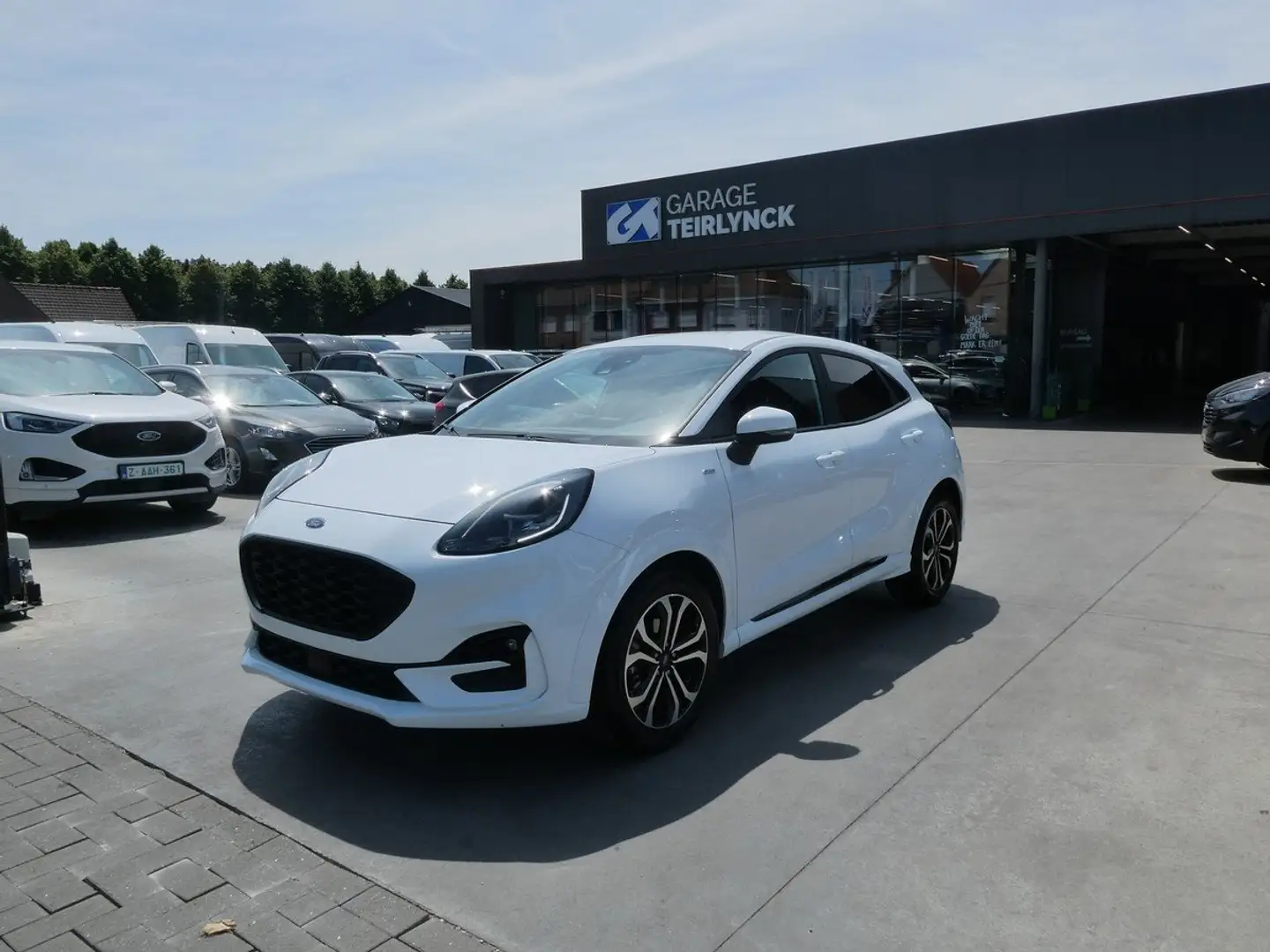 Ford Puma ST-line 1.0 i MHEV 125pk '23 85000km (50574) Blanc - 2