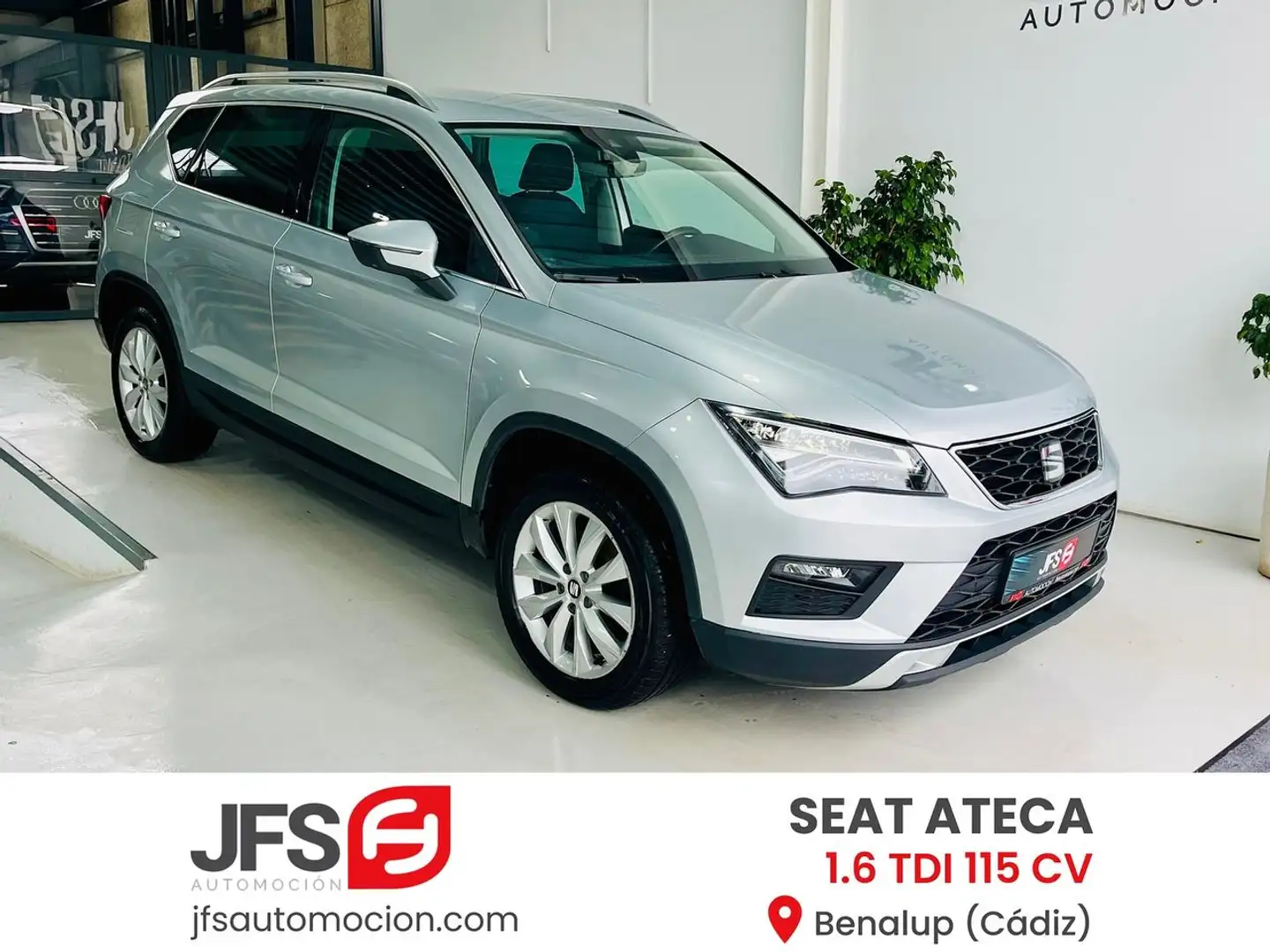 SEAT Ateca 1.6 TDI 115 CV Argent - 1