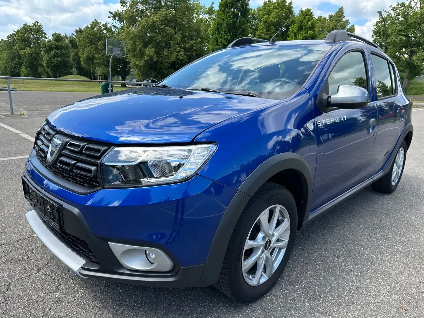 Dacia Sandero II Stepway Prestige*KLIMA*NAVI*KAM*LED* Bleu - 1