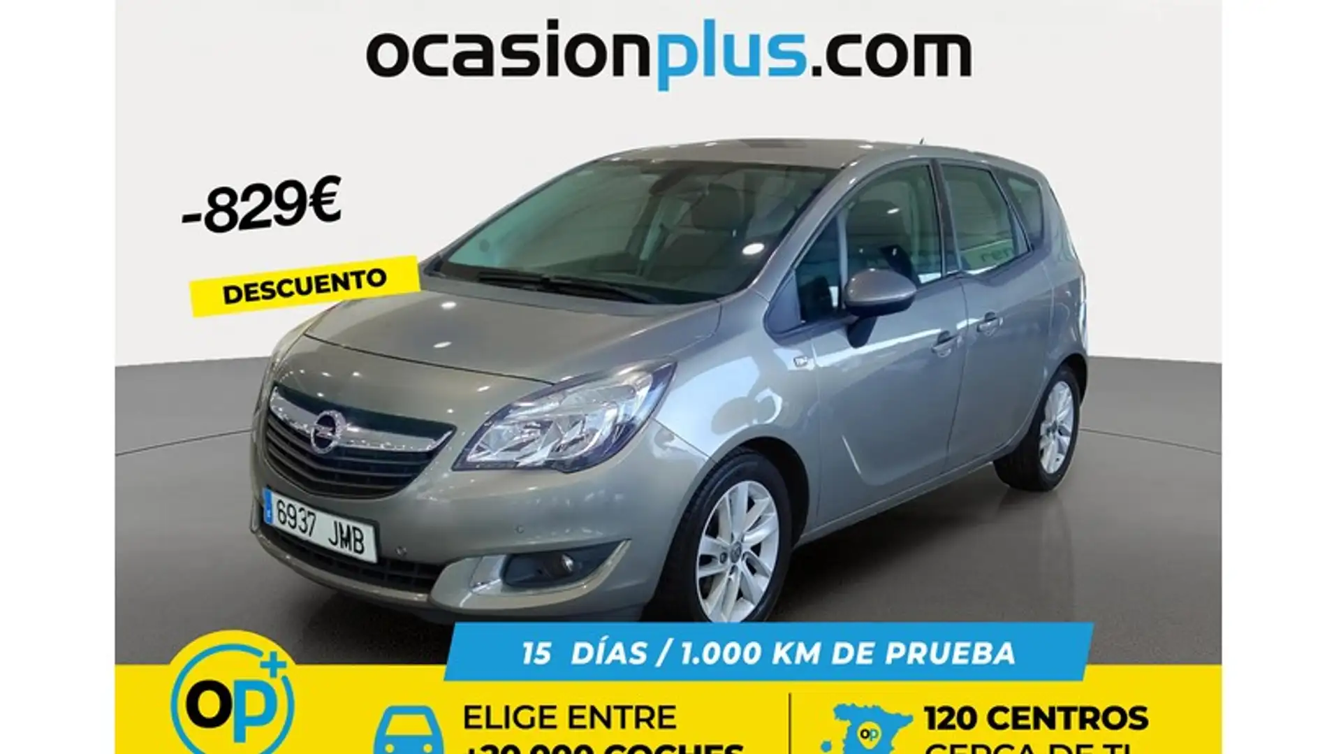 Opel Meriva 1.4 NEL Selective 120 Gris - 1