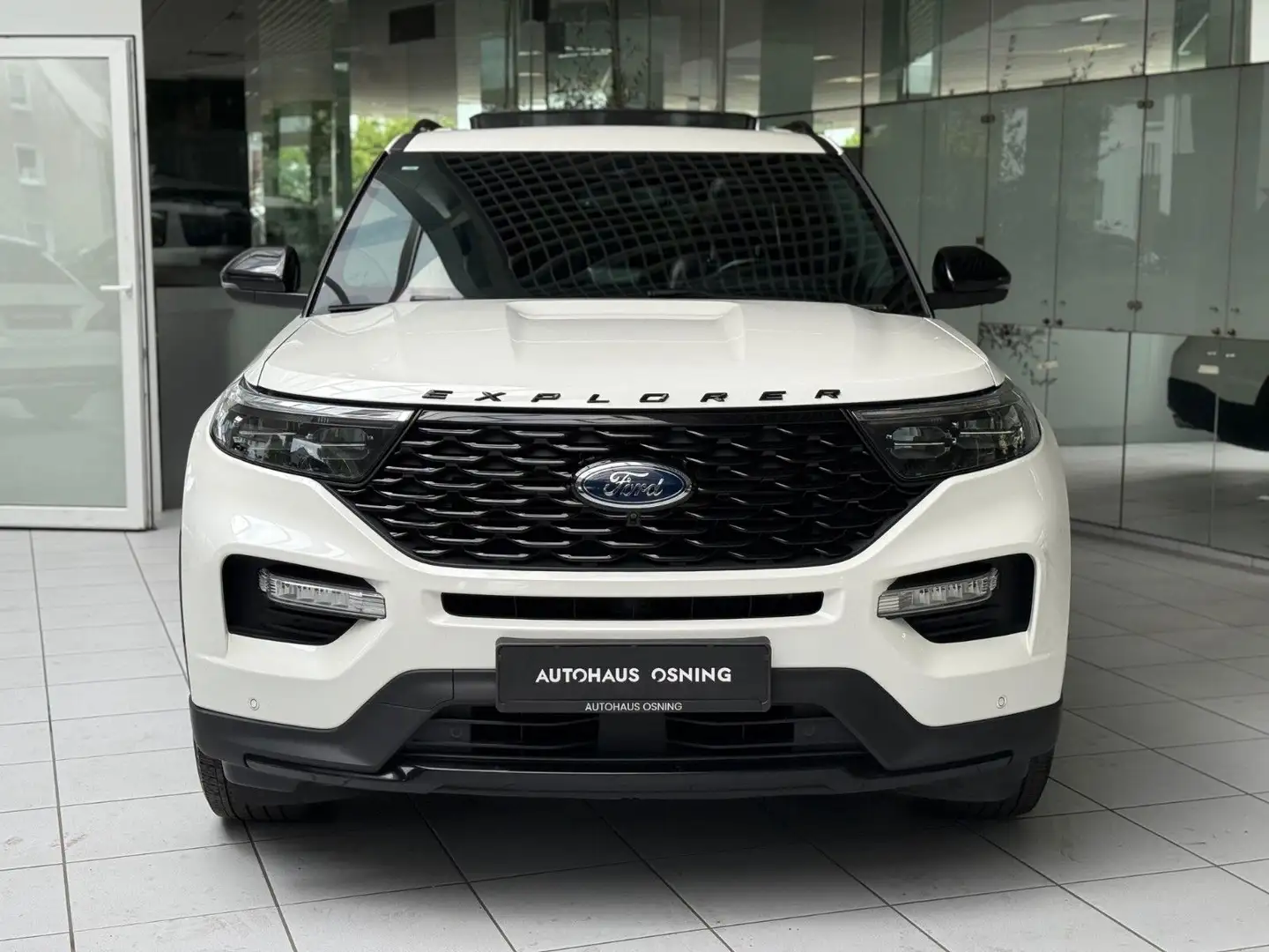 Ford Explorer ST-Line Plug-in-Hybrid4x4 AHK PANO VOLL Blanco - 2