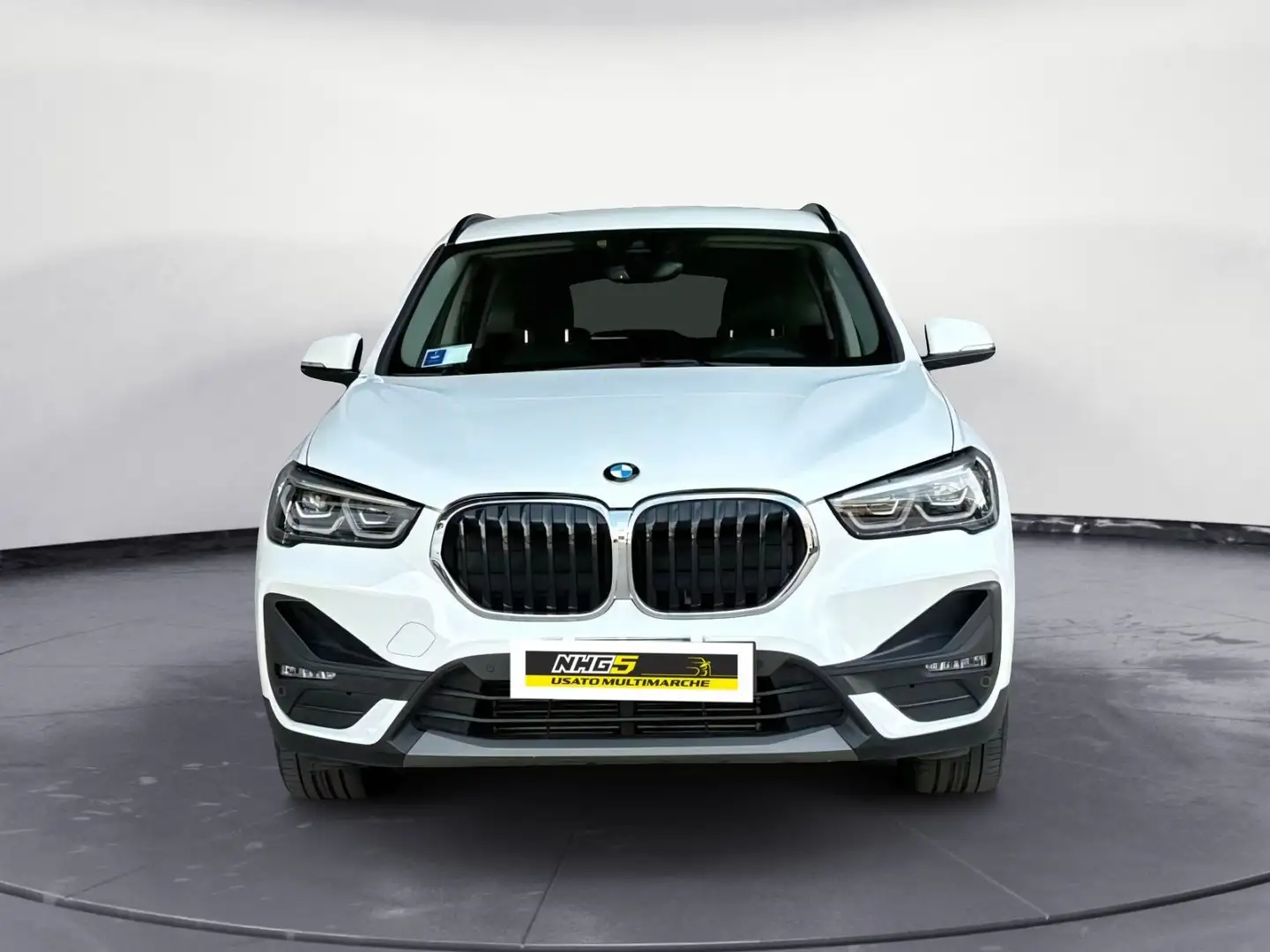 BMW X1 X1 sdrive18d Business Advantage auto Bianco - 2