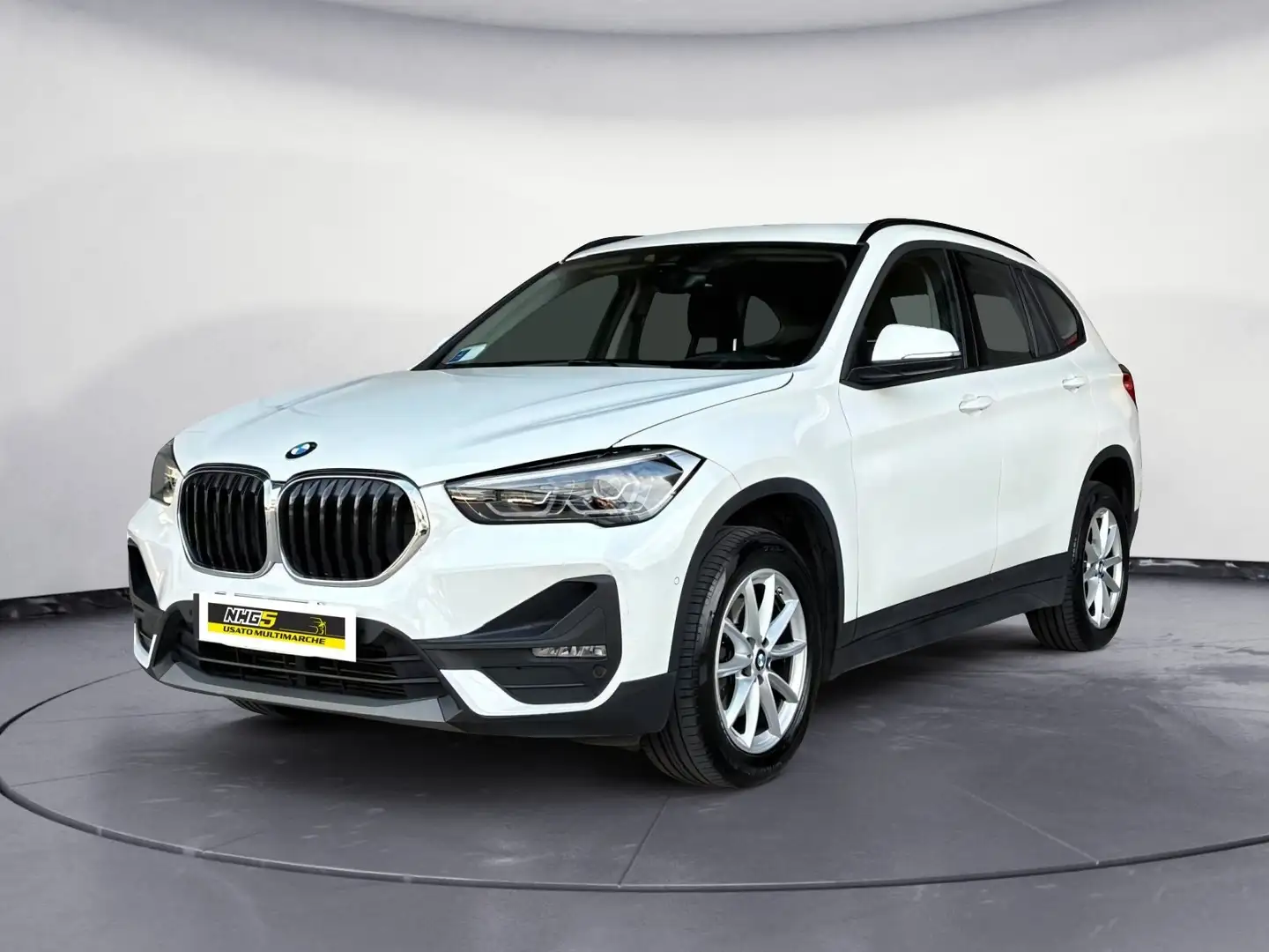 BMW X1 X1 sdrive18d Business Advantage auto Bianco - 1