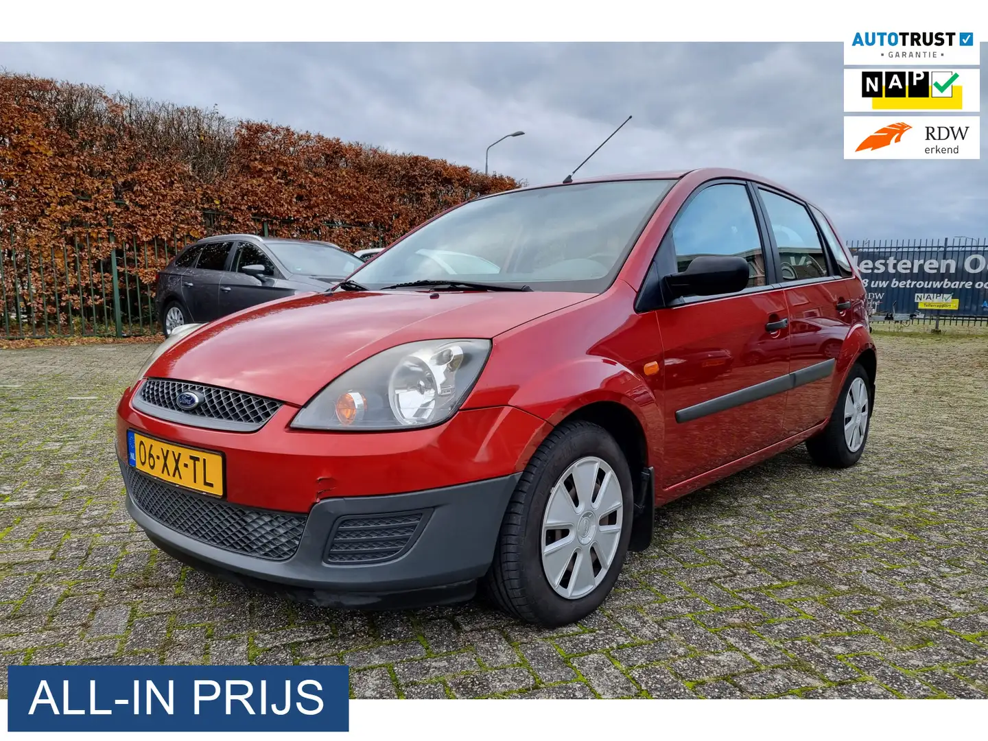 Ford Fiesta 1.3-8V Cool & Sound ✅AIRCO ✅5-DEURS ✅NIEUWE APK! Arancione - 1