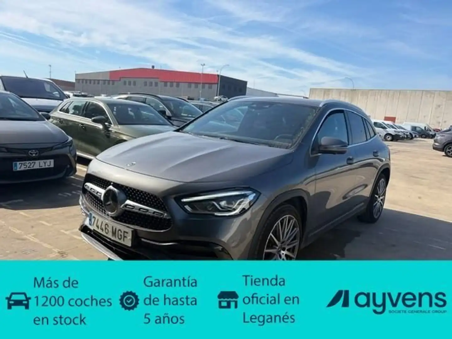 Mercedes-Benz GLA 250 4Matic 8G-DCT Gris - 1