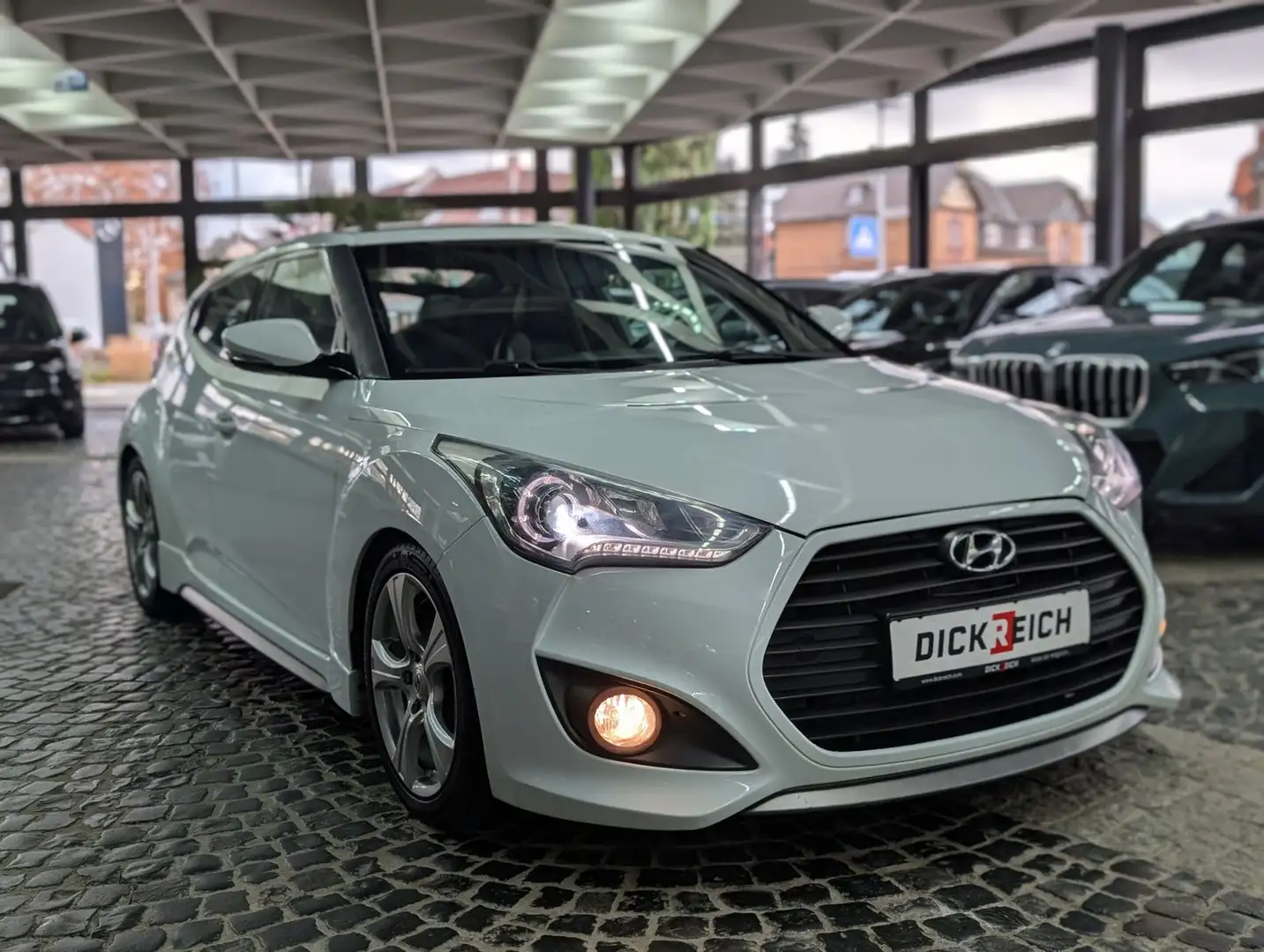 Hyundai VELOSTER Style LEDER PANO XENON SPORT TURBO KAM Weiß - 1