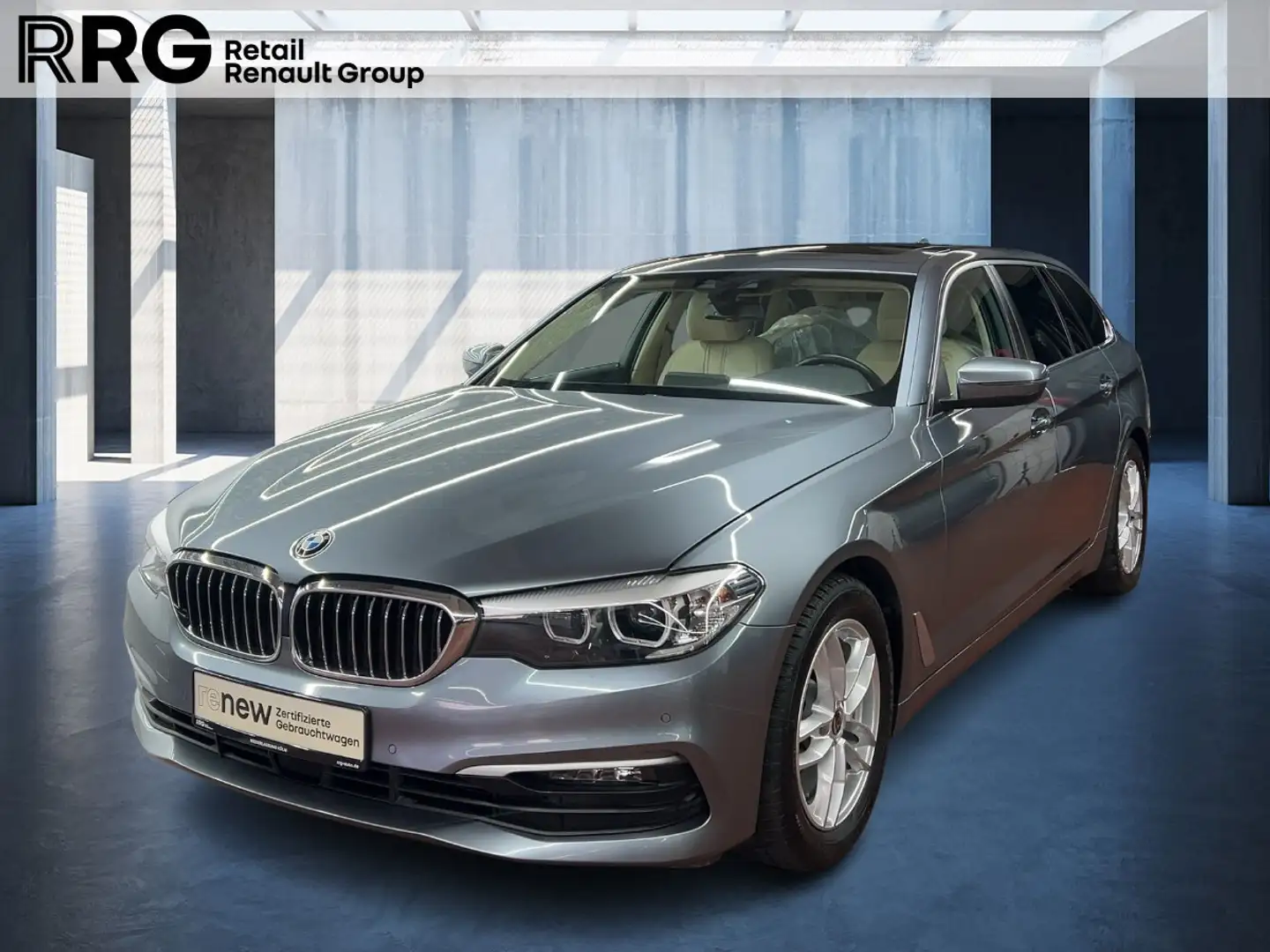 BMW 520 D TOURING 190 Modrá - 1