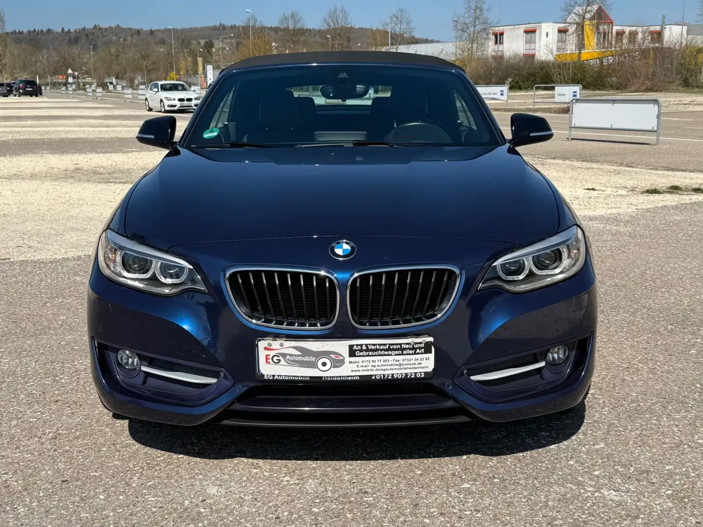 BMW 228 Cabrio 228 i Sport Line M-Technic*Automatik*LED* Bleu - 2