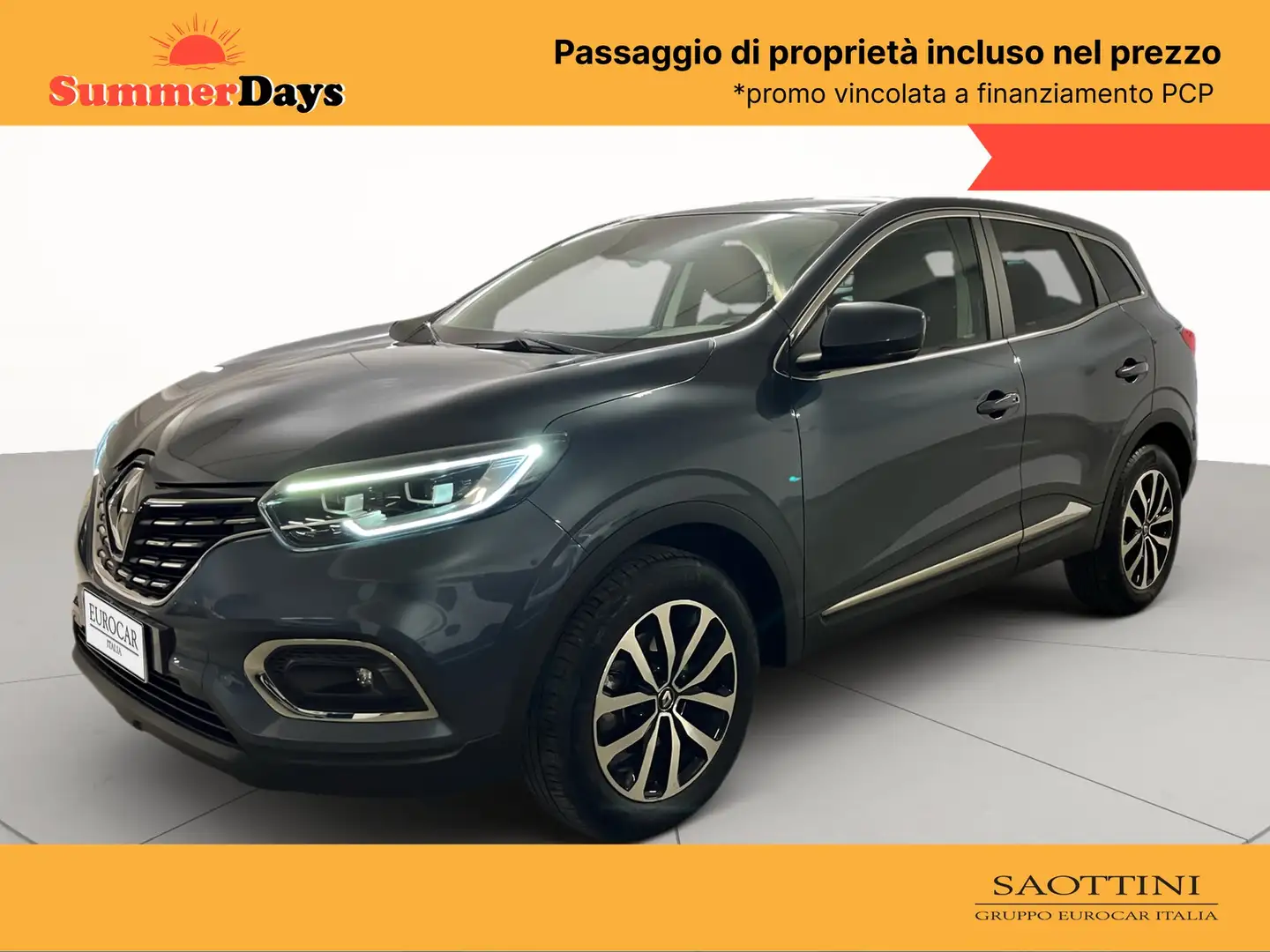 Renault Kadjar 1.5 blue dci Intens 115 CV edc Gris - 1