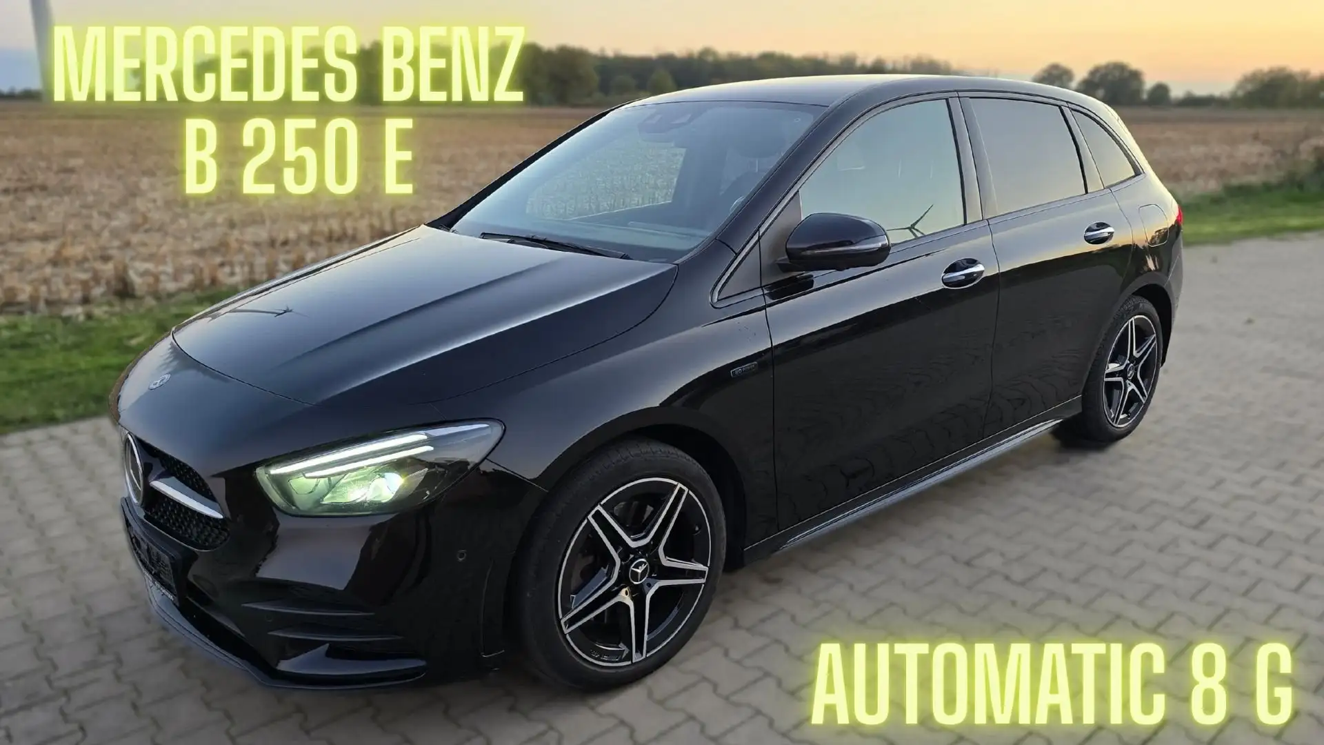 Mercedes-Benz B 250 B 250 e AMG Line LED Alu BiColor AHK el. Kamera Noir - 1