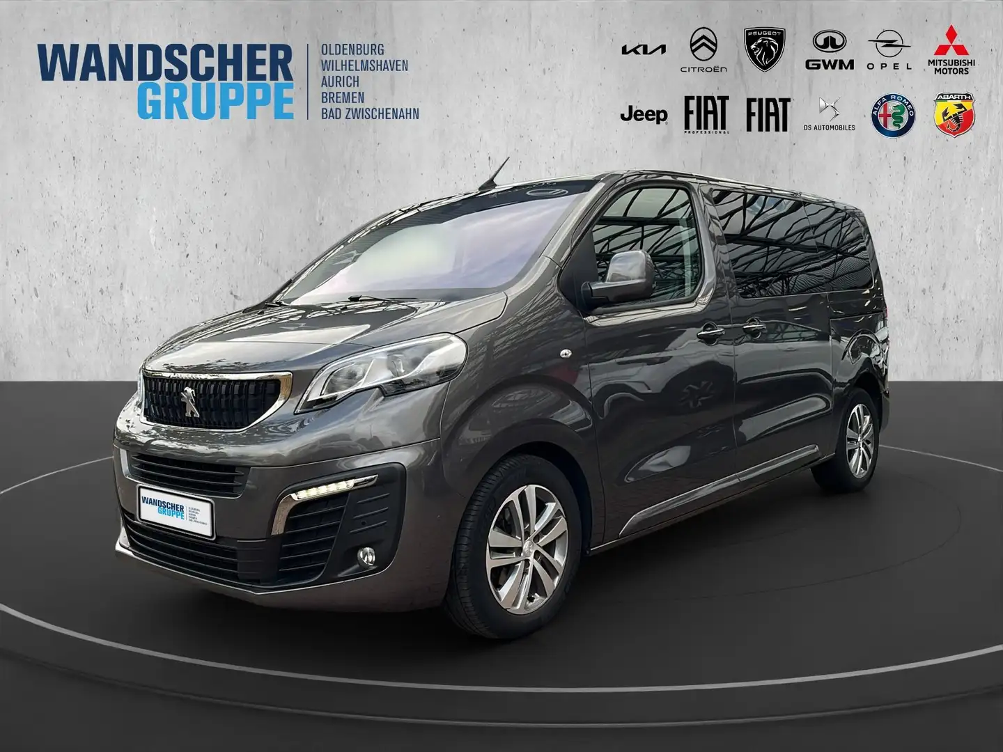 Peugeot Traveller Allure L2 HDI 180 Navi+RFK+HUD+Leder+LM Grau - 1