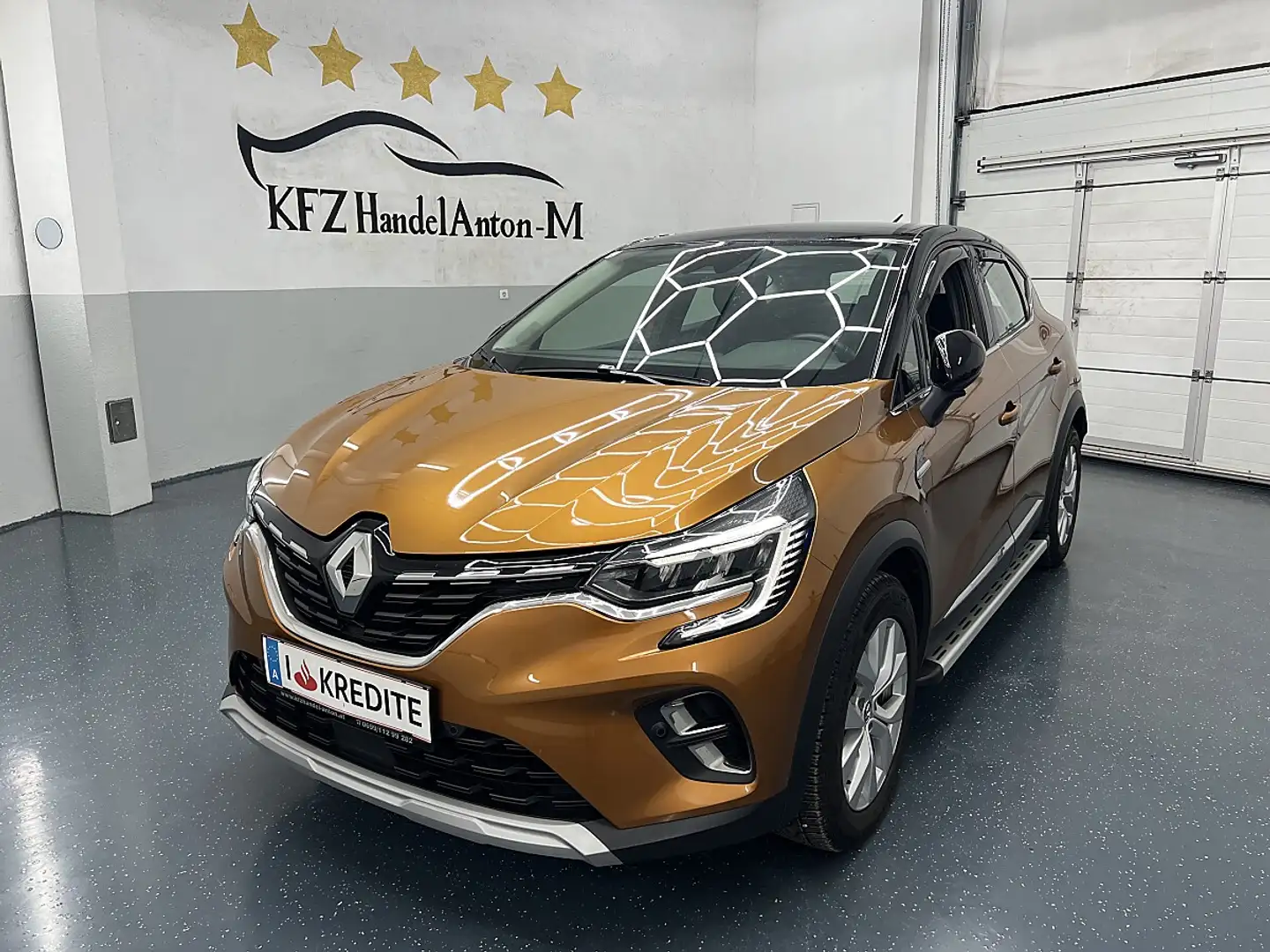 Renault Captur TCe 100 PF Intens * ERSTBESITZ * SOFORT FINANZI... Orange - 1