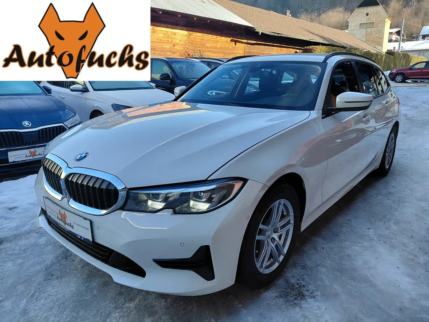 BMW 318 318 d Advantage Aut. * Kamera, LED, Virtual, usw.* Weiß - 1