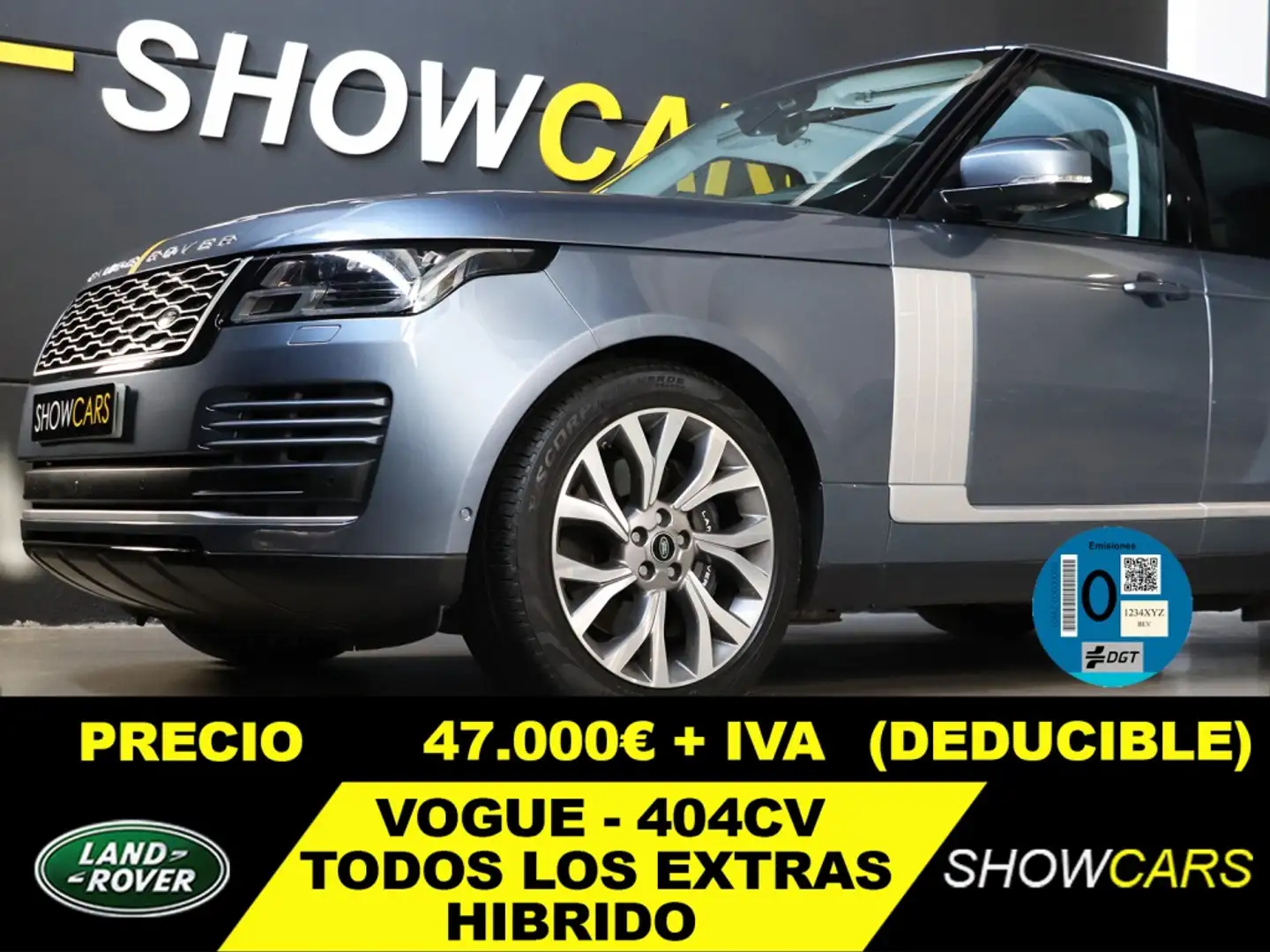 Land Rover Range Rover 2.0 i4 PHEV Vogue 4WD Aut. Azul - 1
