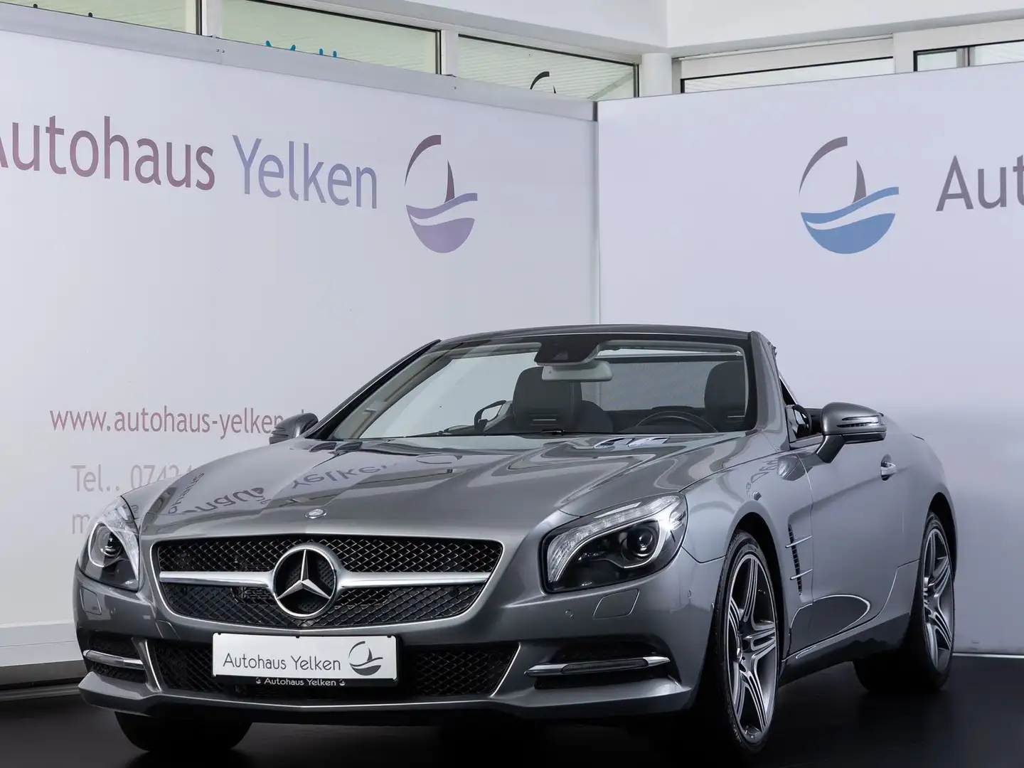 Mercedes-Benz SL 350 *COMAND*LEDER*SHZ*AIRSCARF Argent - 1