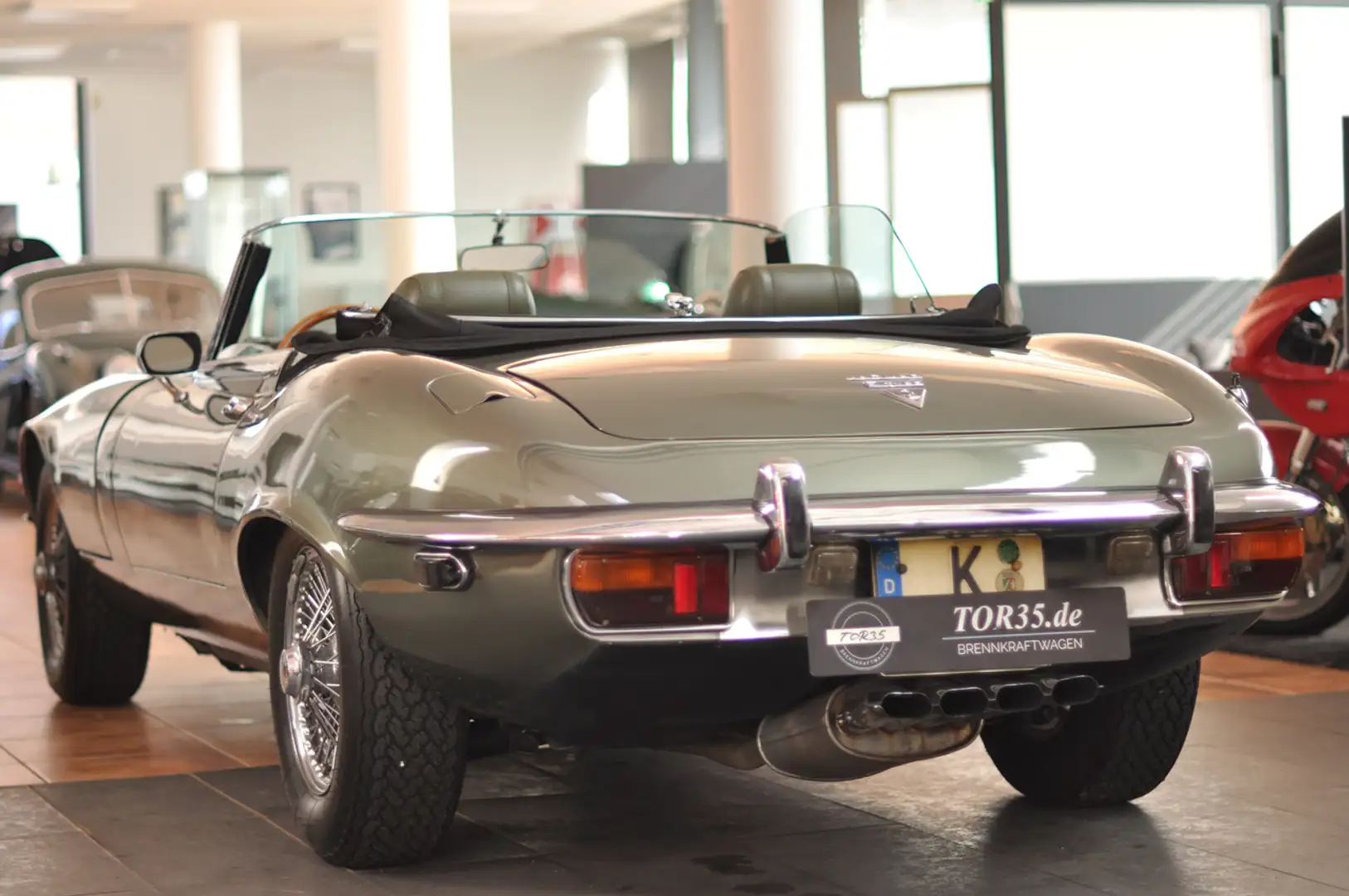 Jaguar E-Type Serie 3, V12 Automatik Zustand 2 Verde - 2