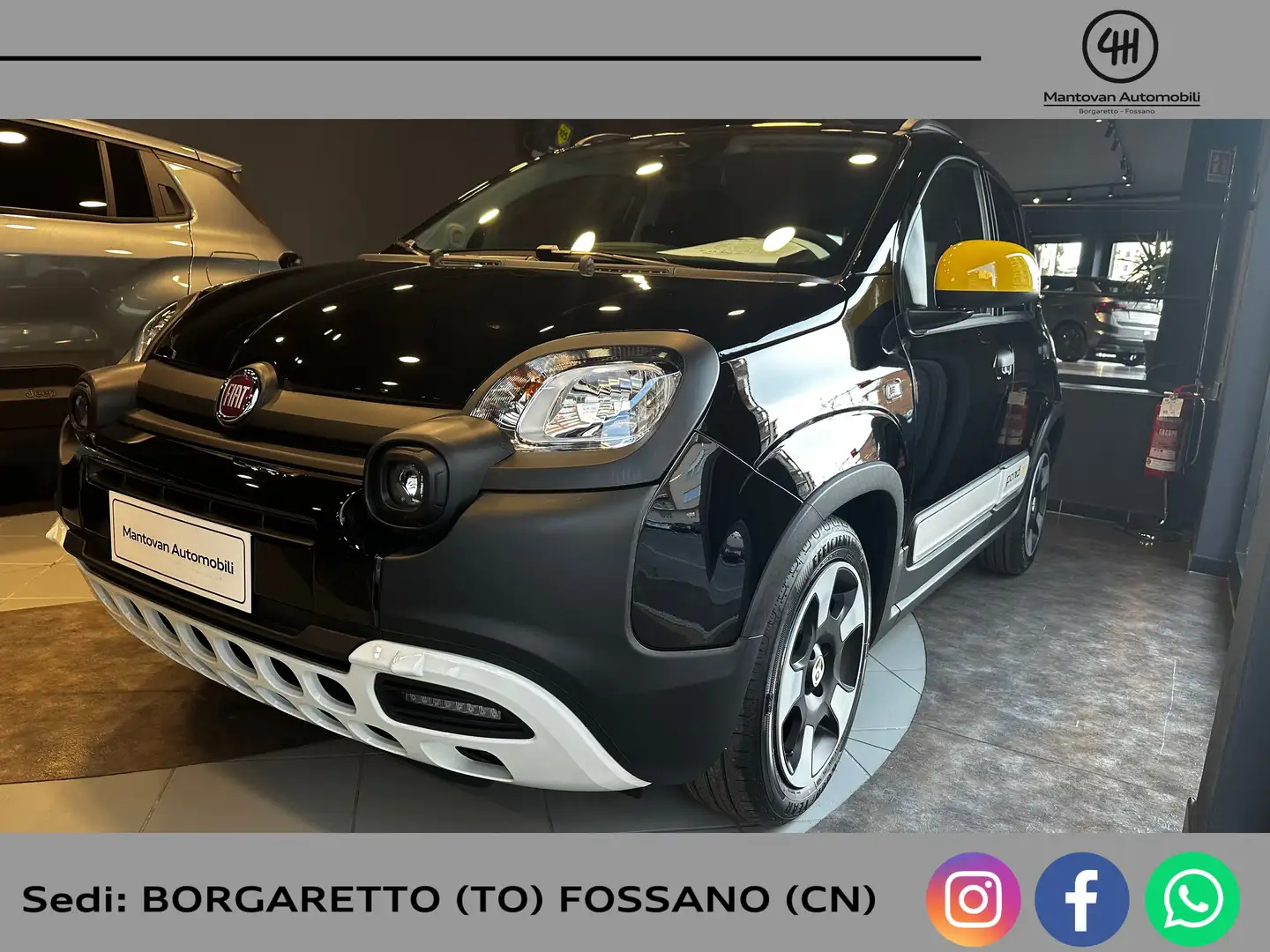 Fiat Panda Pandina CROSS III 1.0 firefly hybrid VARI COLORI Noir - 1