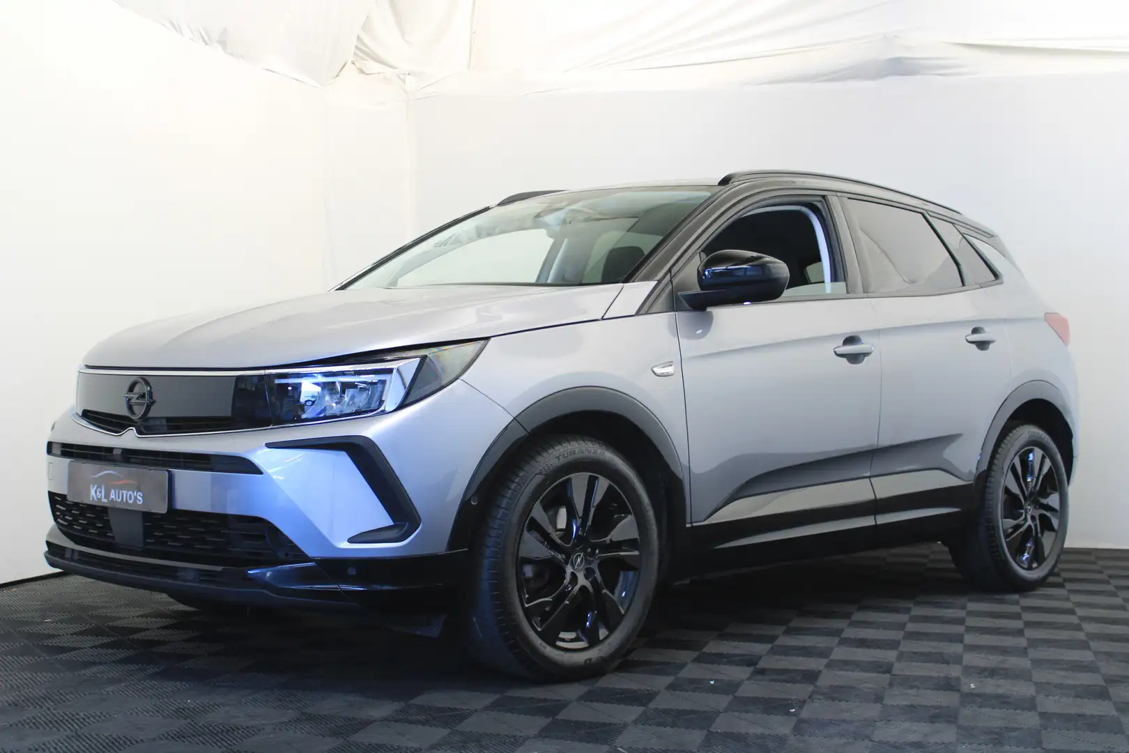 Opel Grandland 1.2 Turbo GS Line |Navi|Camera| Grijs - 1