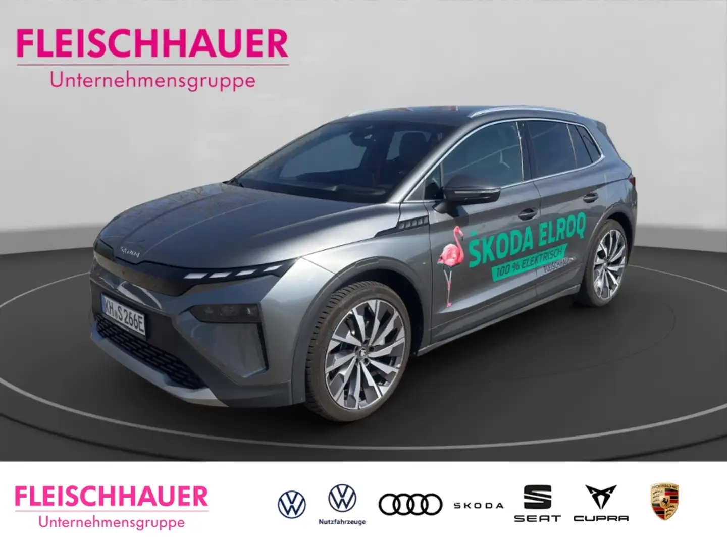 Skoda Elroq 85 Lodge  AHK  Ausstattungs-Paket: Advanced  Winte Grau - 1
