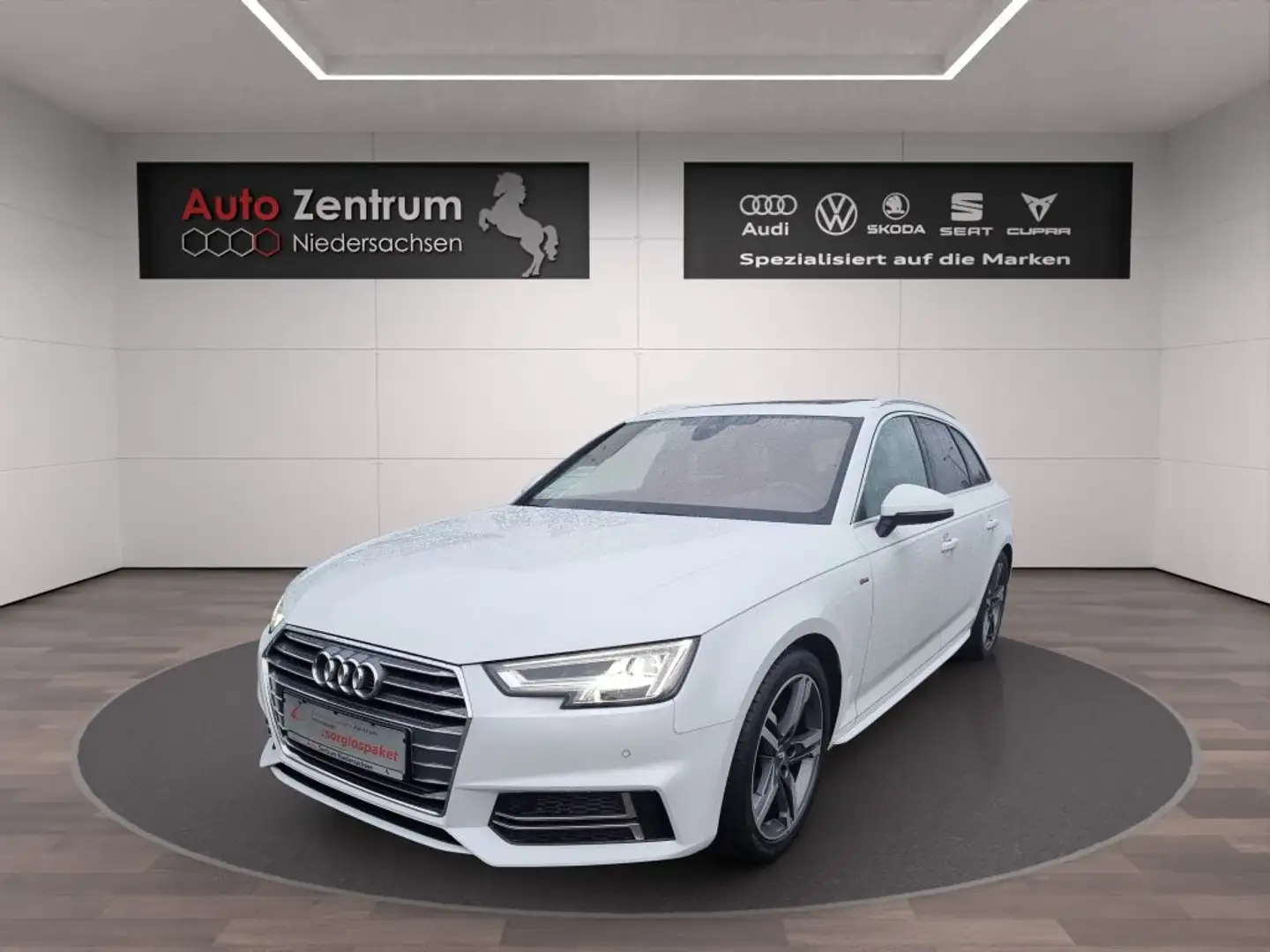 Audi A4 1.4 TFSI S tron sport S-LINE AHK*StandHz*PANO*Cam Weiß - 2