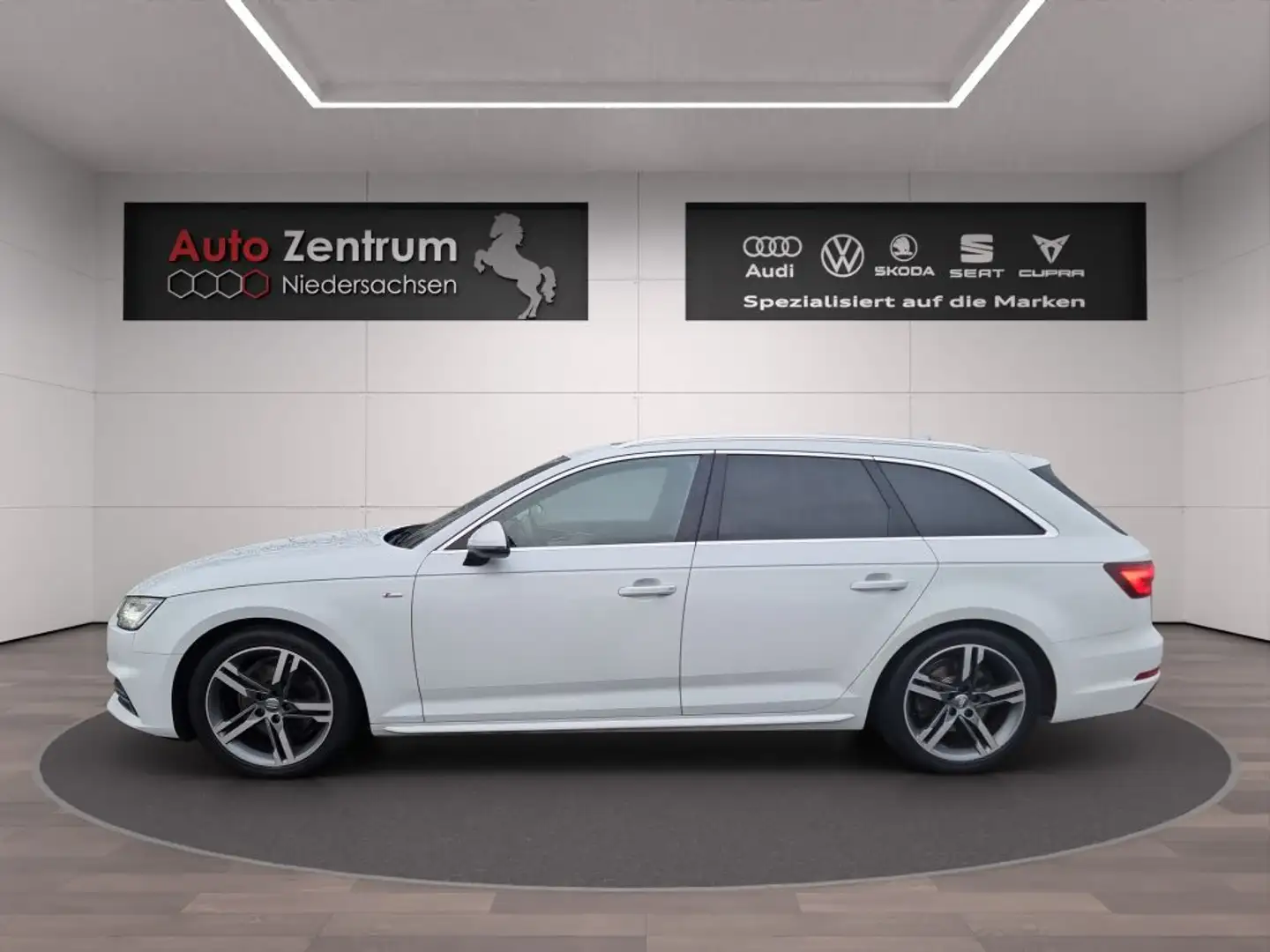 Audi A4 1.4 TFSI S tron sport S-LINE AHK*StandHz*PANO*Cam Weiß - 1