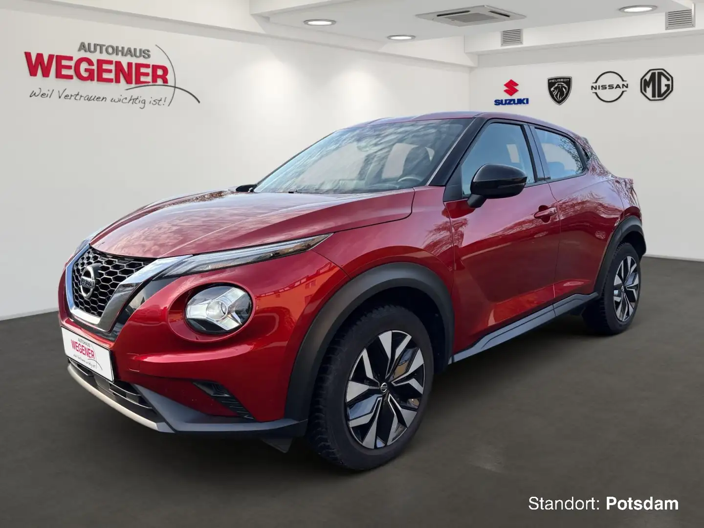 Nissan Juke JUKE 1.0 AT KAMERA SITZHEIZUNG CARPLAY ALLWETTER Rouge - 1