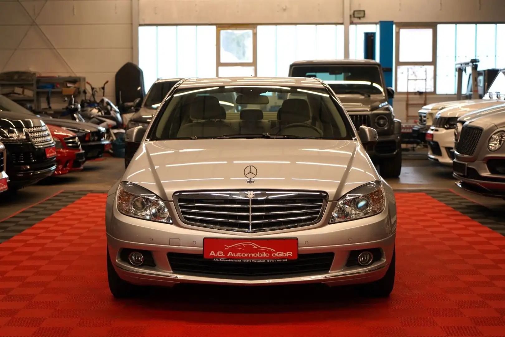Mercedes-Benz C 180 C-180 CGI Aut.*1Hand*Klima*Sitzheizung* Silber - 2