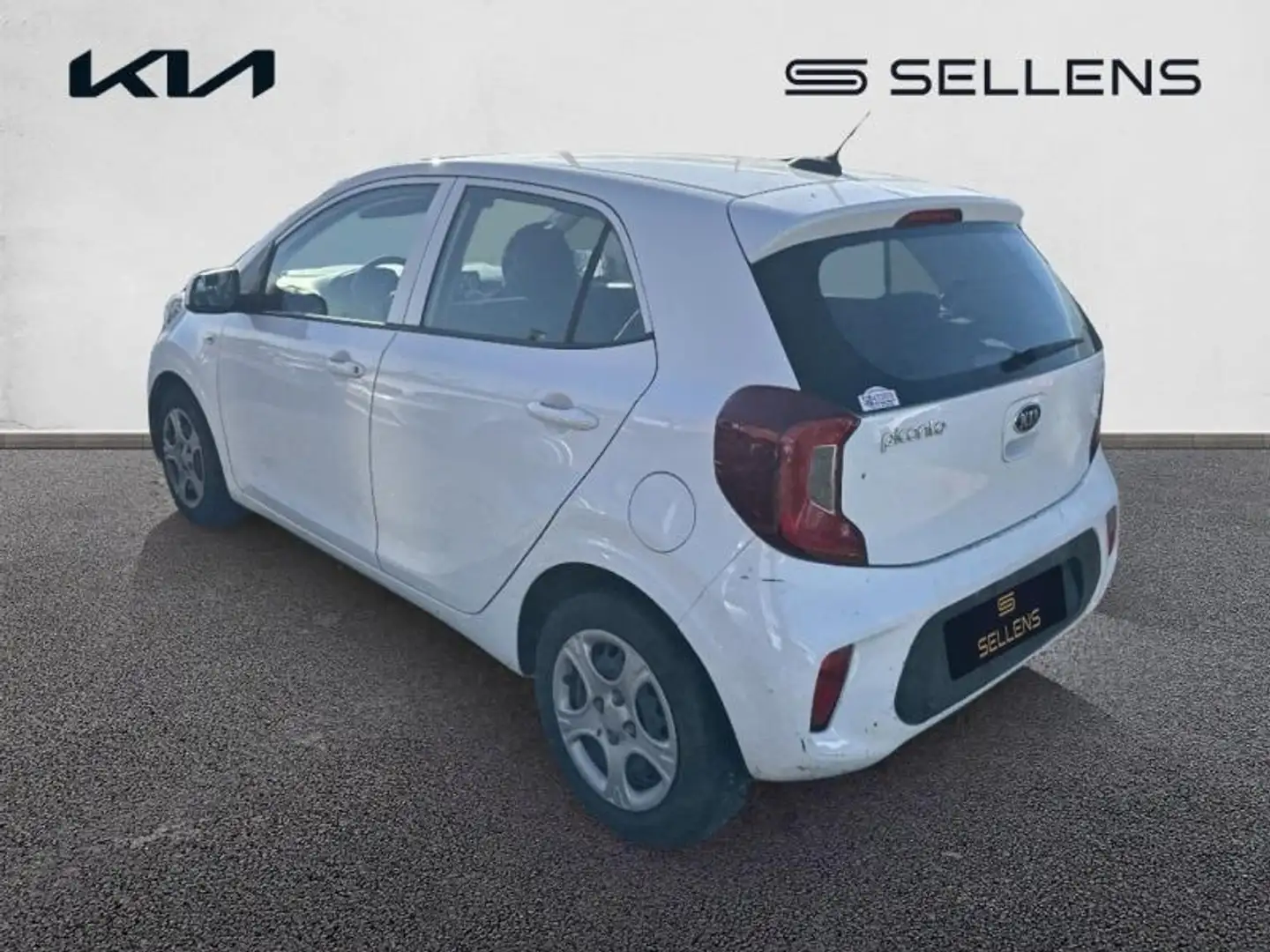 Kia Picanto 1.0 DPi 67ch Active Blanc - 2