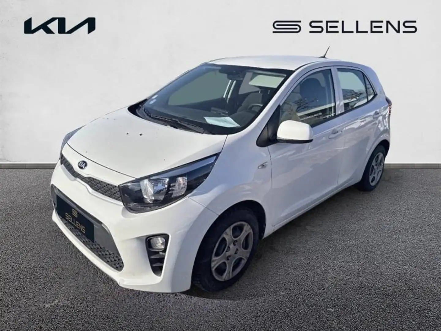 Kia Picanto 1.0 DPi 67ch Active Blanc - 1