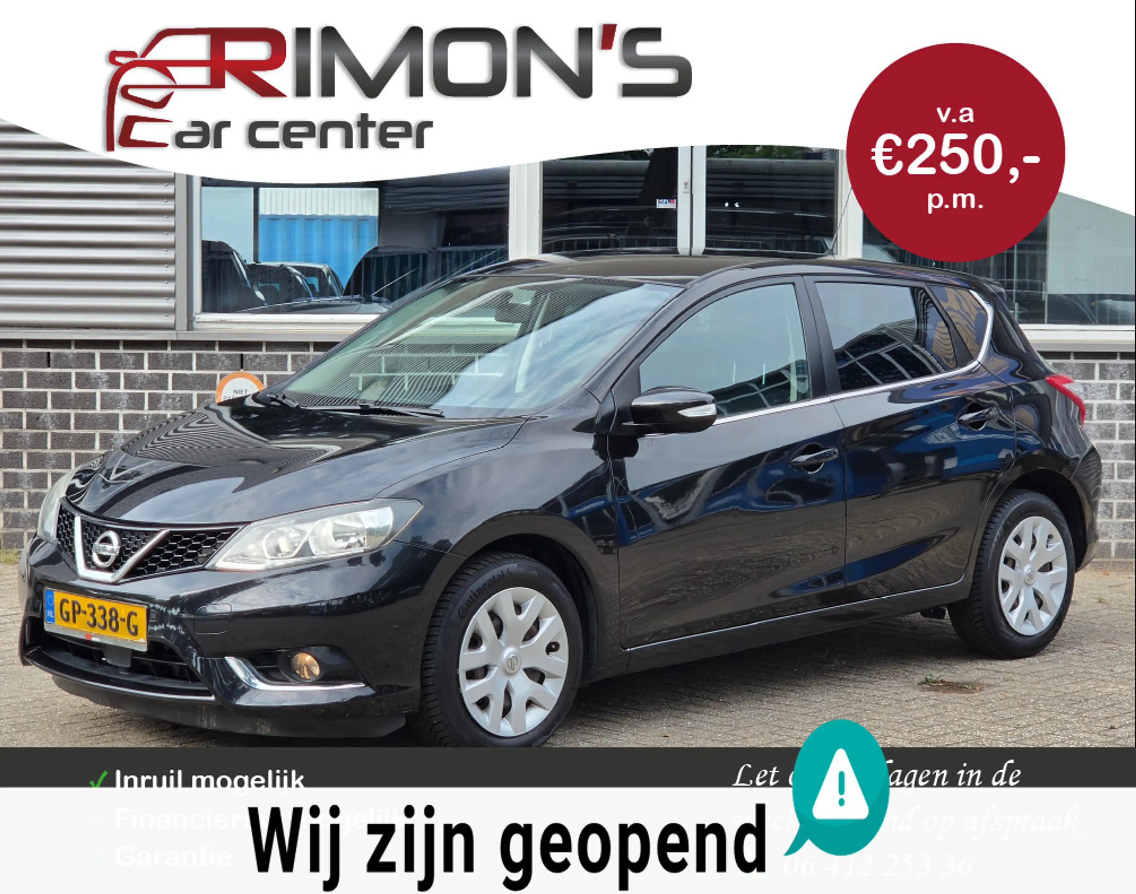 Nissan Pulsar 1.2 DIG-T Visia Airco Dealer Onderhouden Nap