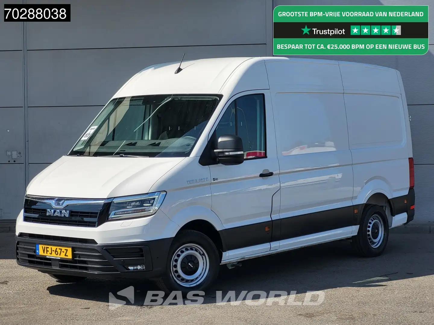 MAN ETGE 3.140 Elektrisch 115km WLTP 36kWh L3H3 LED Na Blanc - 1